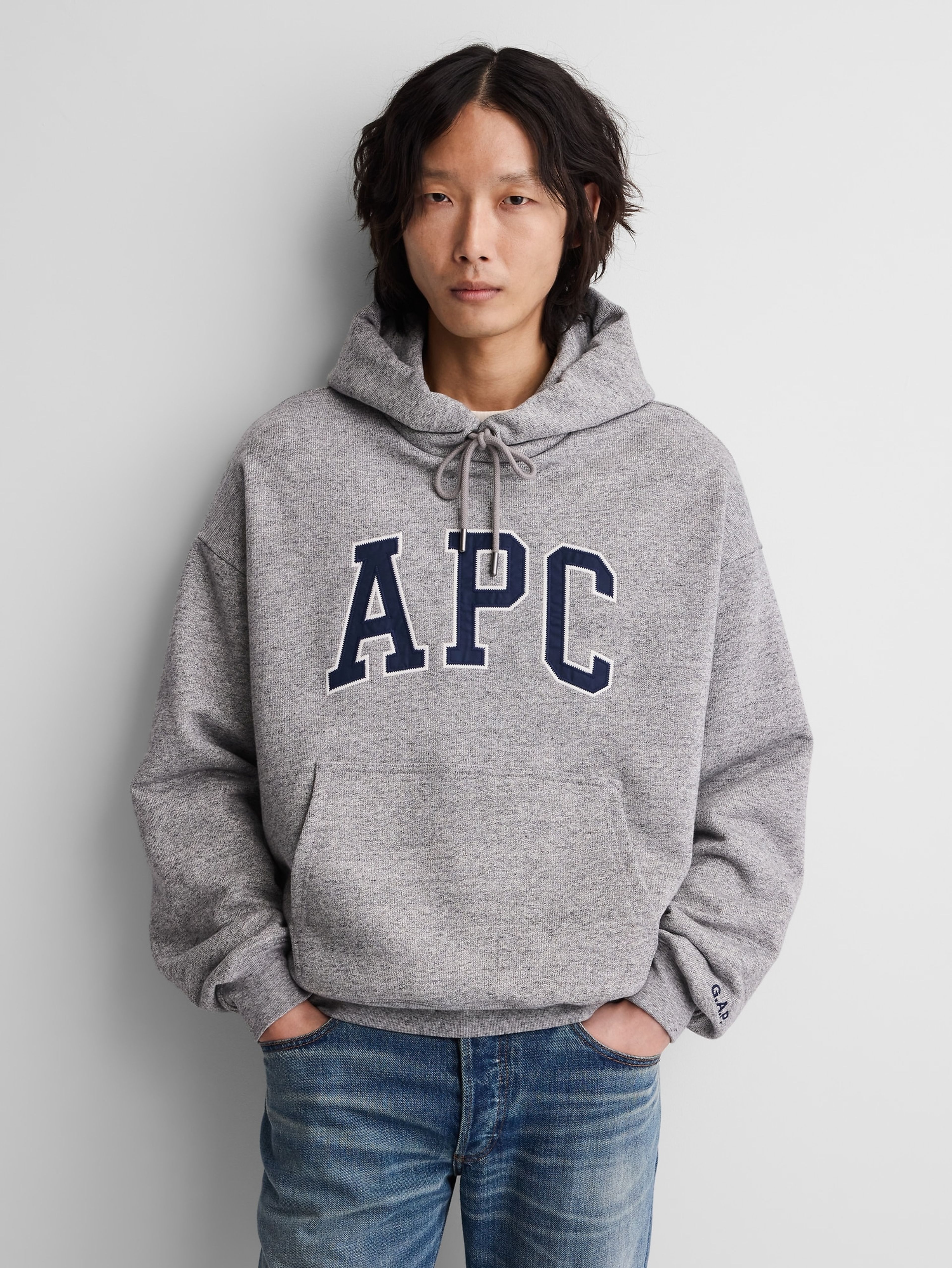 Sweatshirt Extra Heavyweight Gap × A.P.C. unisex met logo - 001