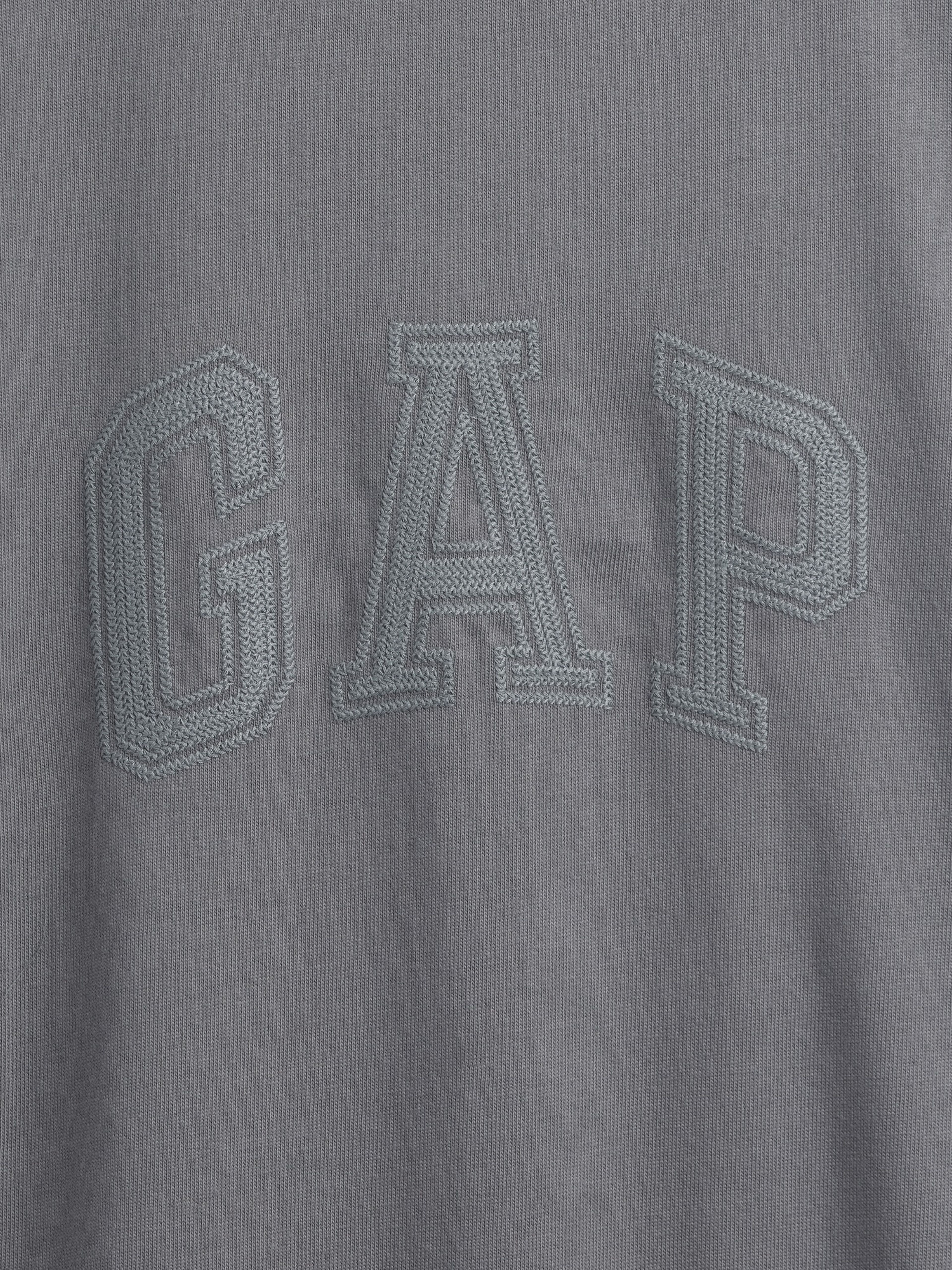 Crop T-shirt Heavyweight z logo - 004
