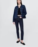 Jeans Mid Rise True Skinny-Azul marino - 001