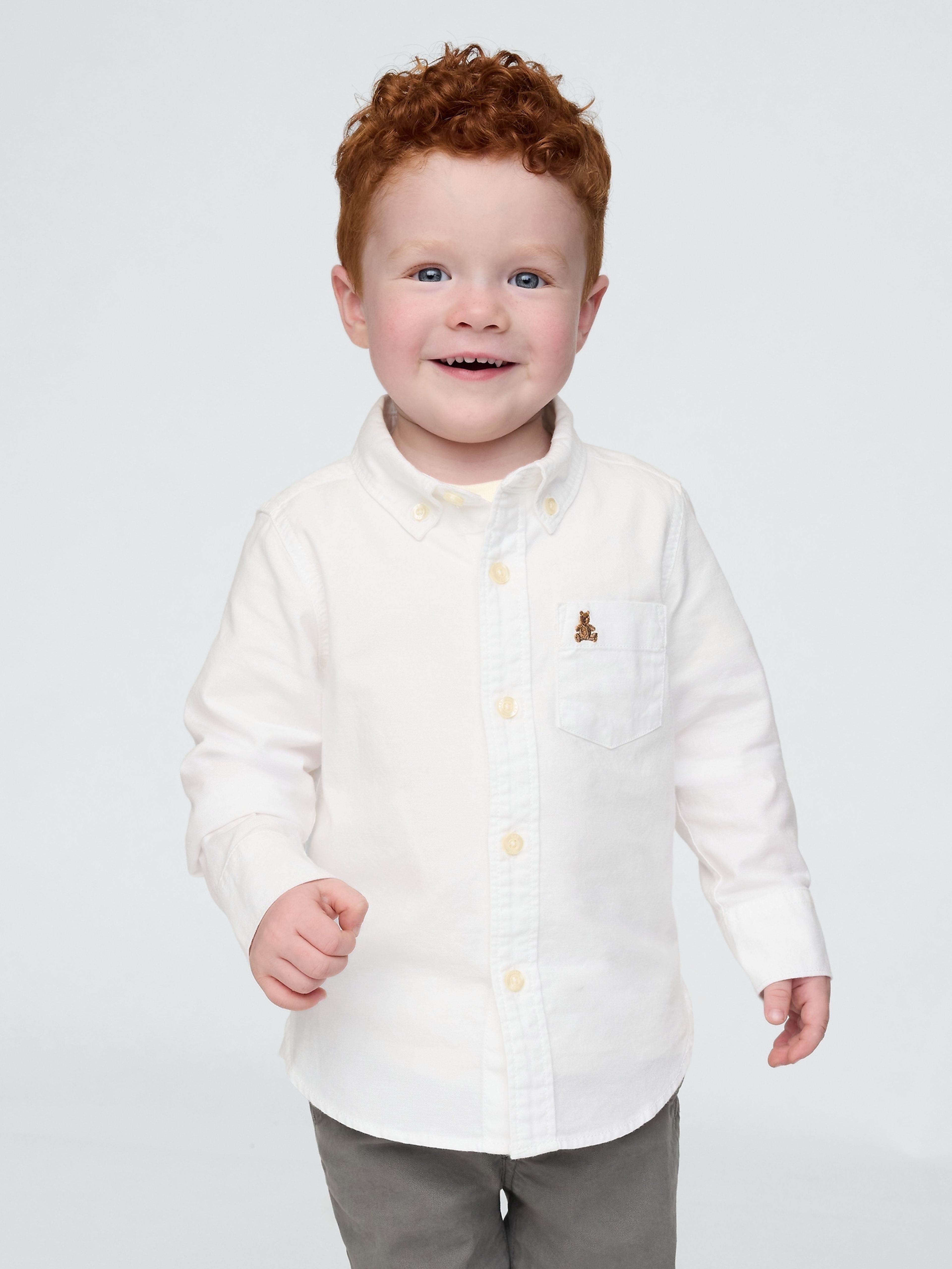 Baby košeľa oxford
