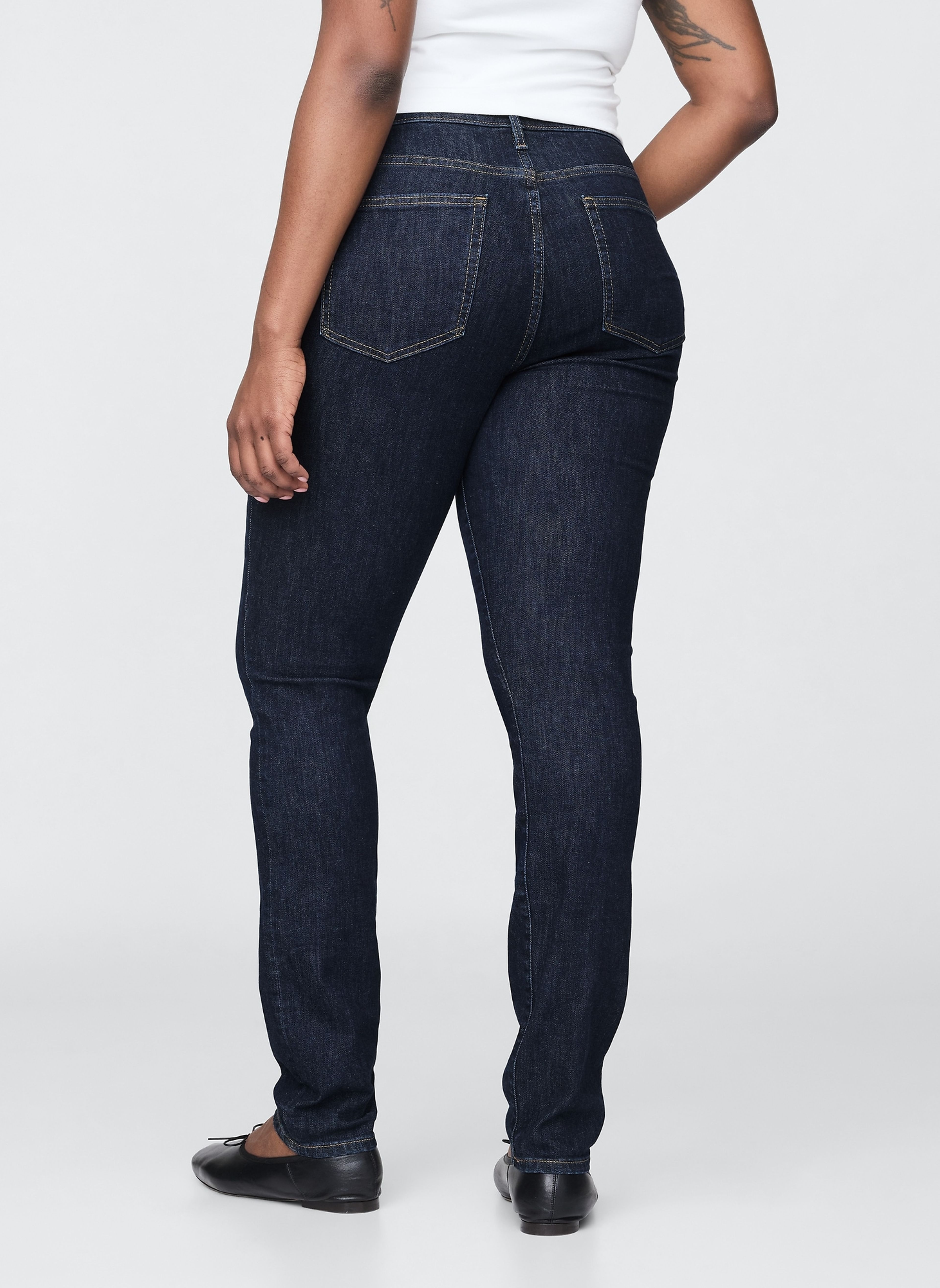 Jeans Mid Rise True Skinny - 006