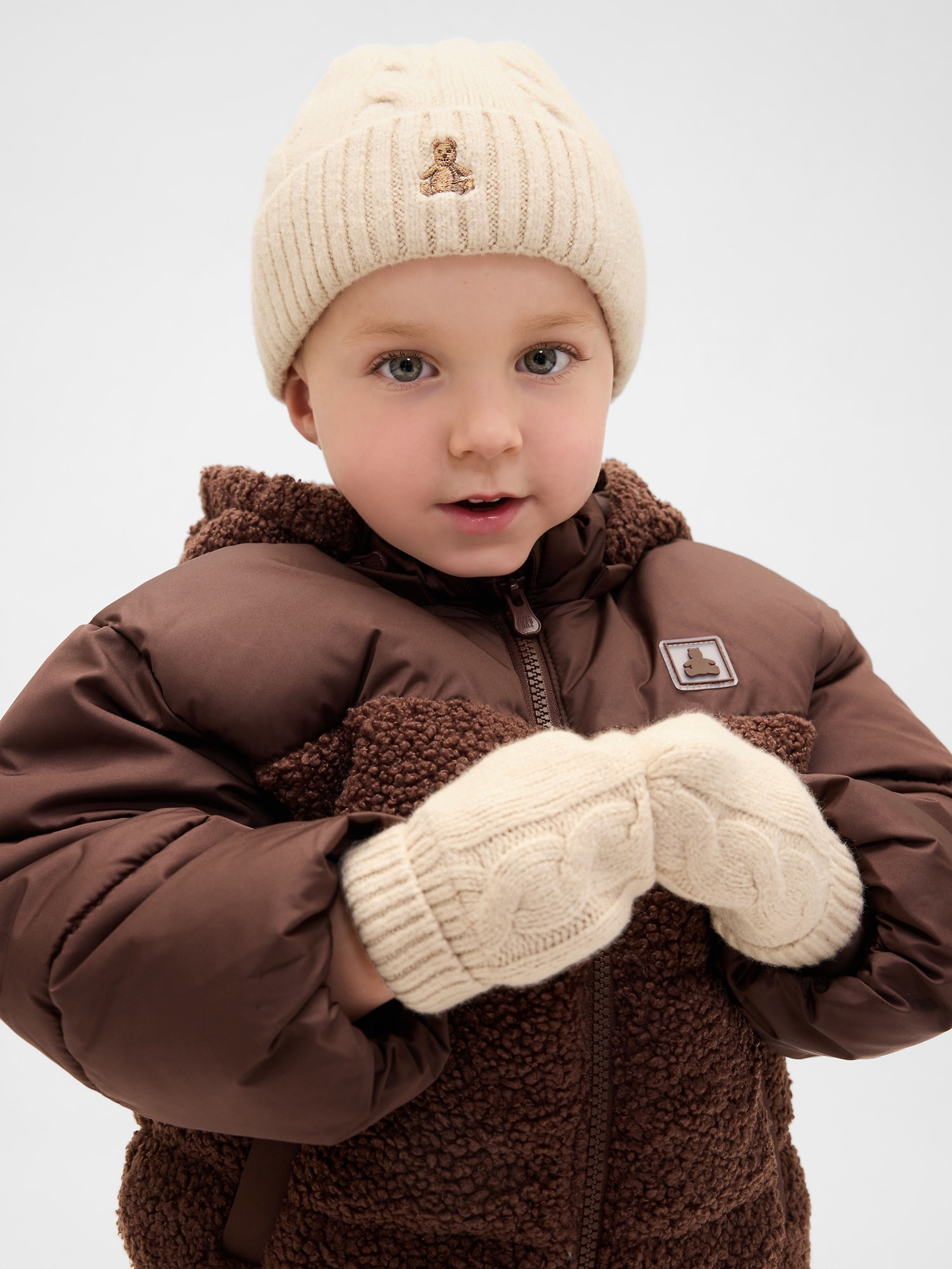 Ensemble en maille bébé CashSoft Brannan Bear - 001