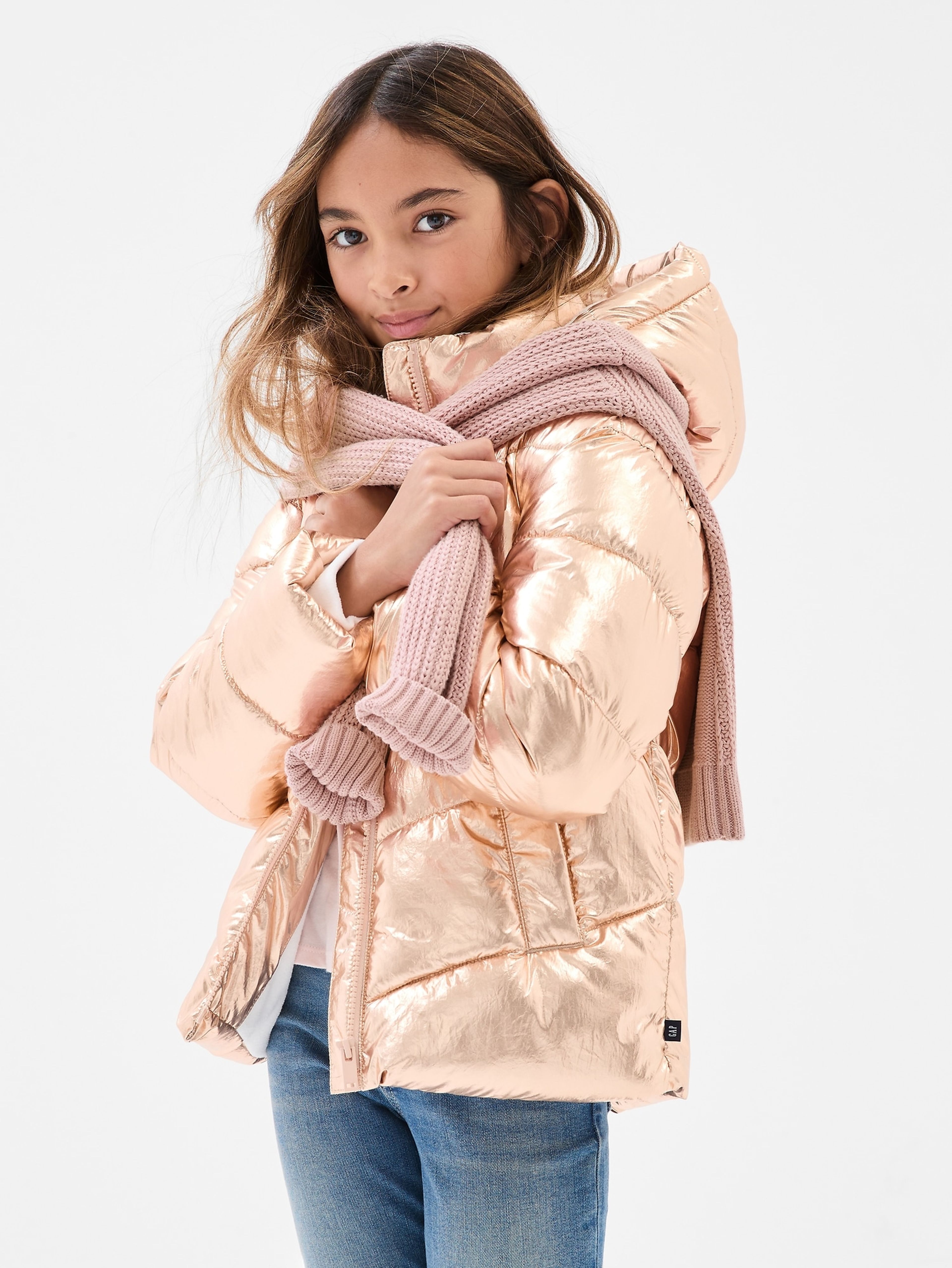 Kinder Metallic Jacke