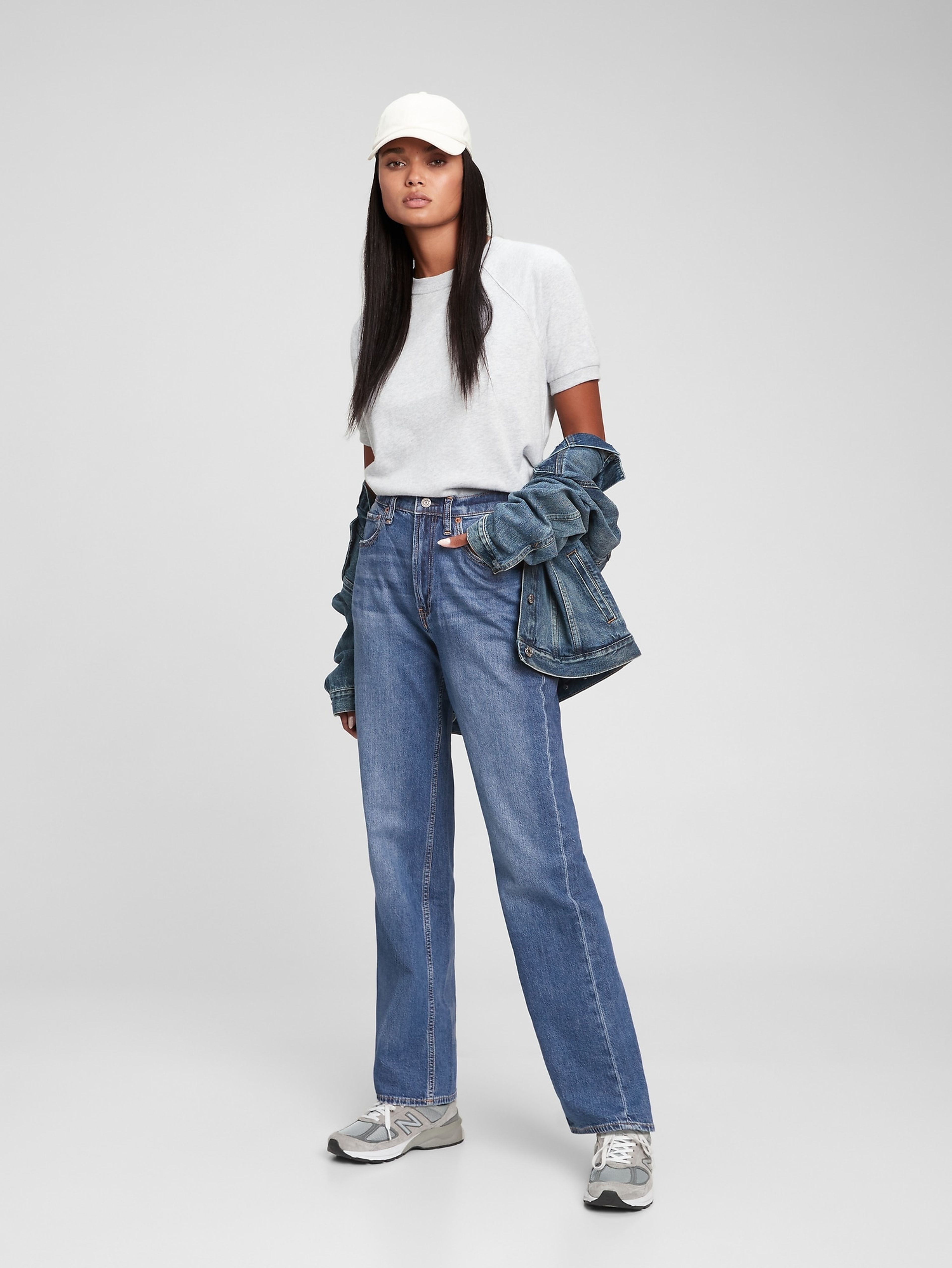 Loose High Rise '90s Jeans