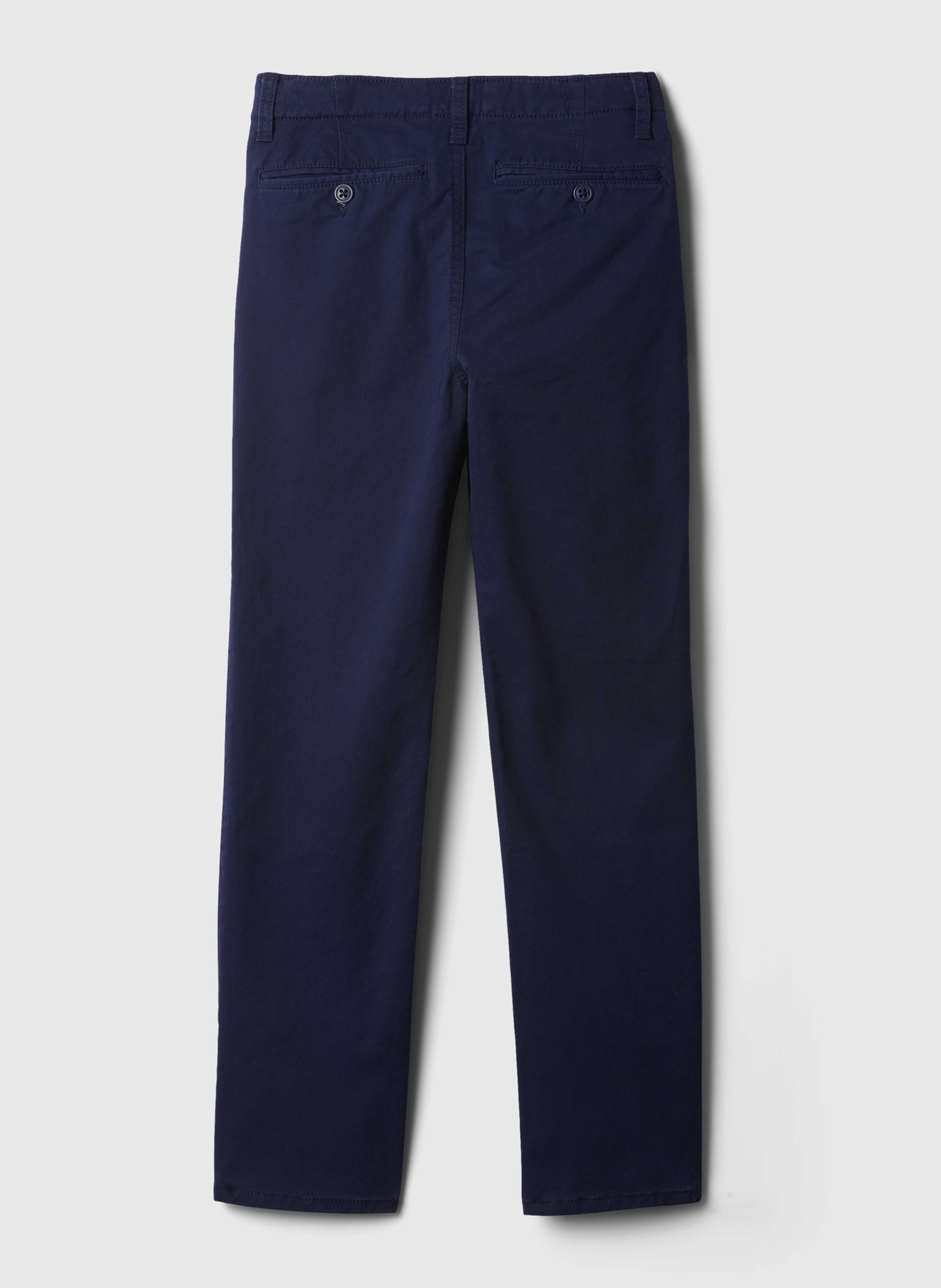 Dětské khaki kalhoty Straight Stretch - 005