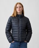 Veste matelassée avec logo-Noir - 002