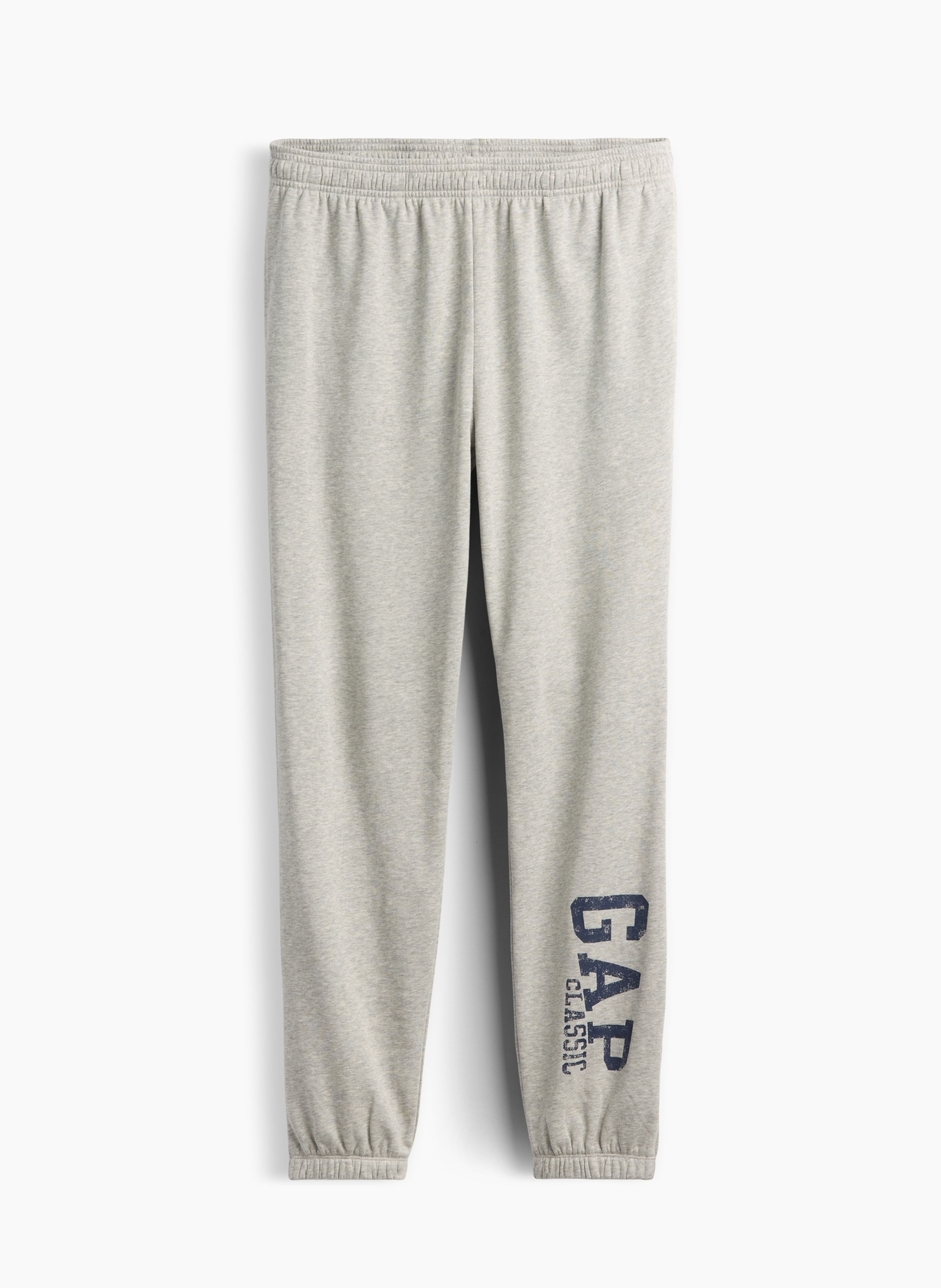 French Terry Jogginghose mit Logo - 004