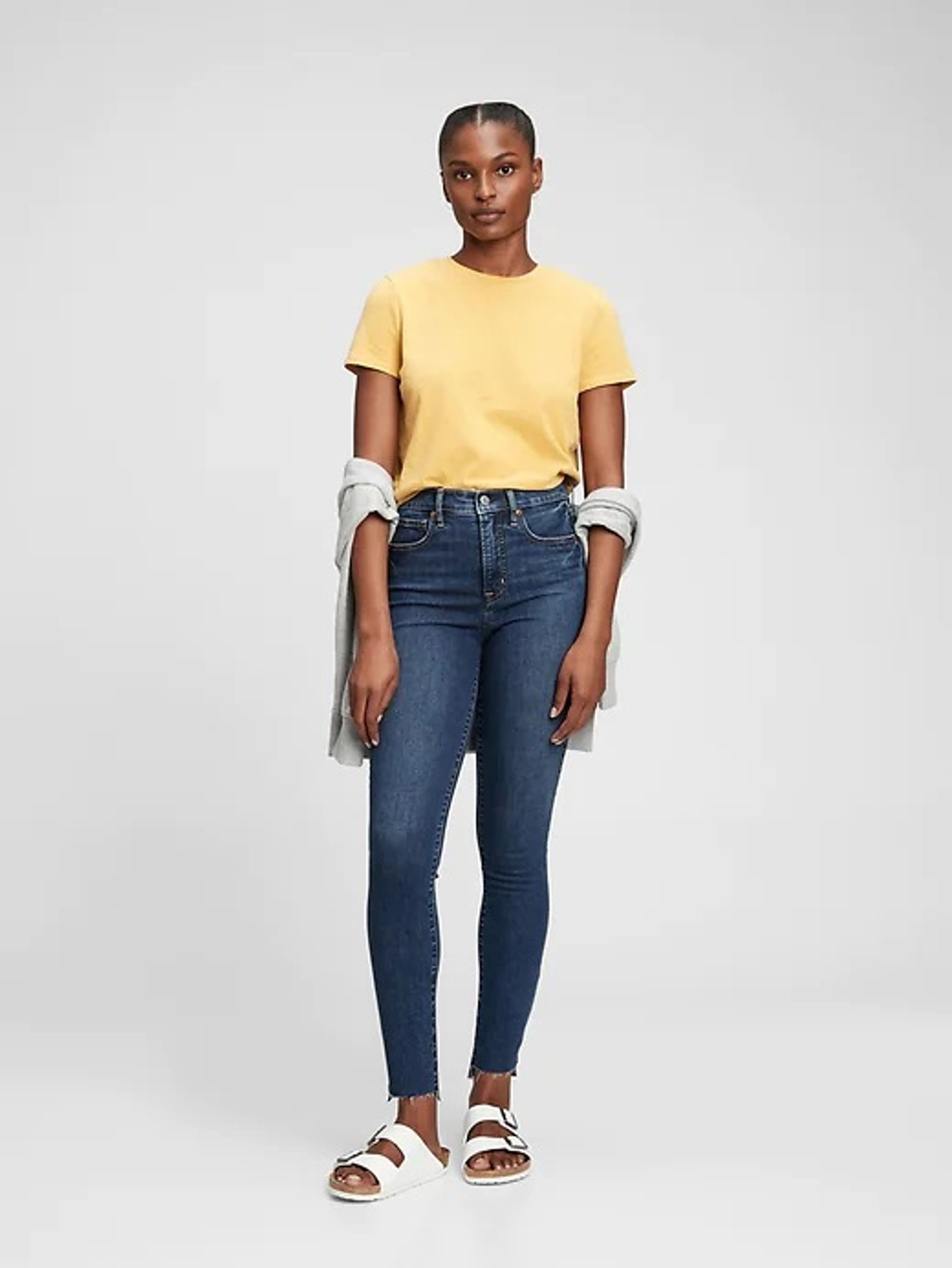 Blugi High Rise True Skinny - 001