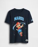 Gyerek póló Gap × Super Mario-Sötétkék - 001