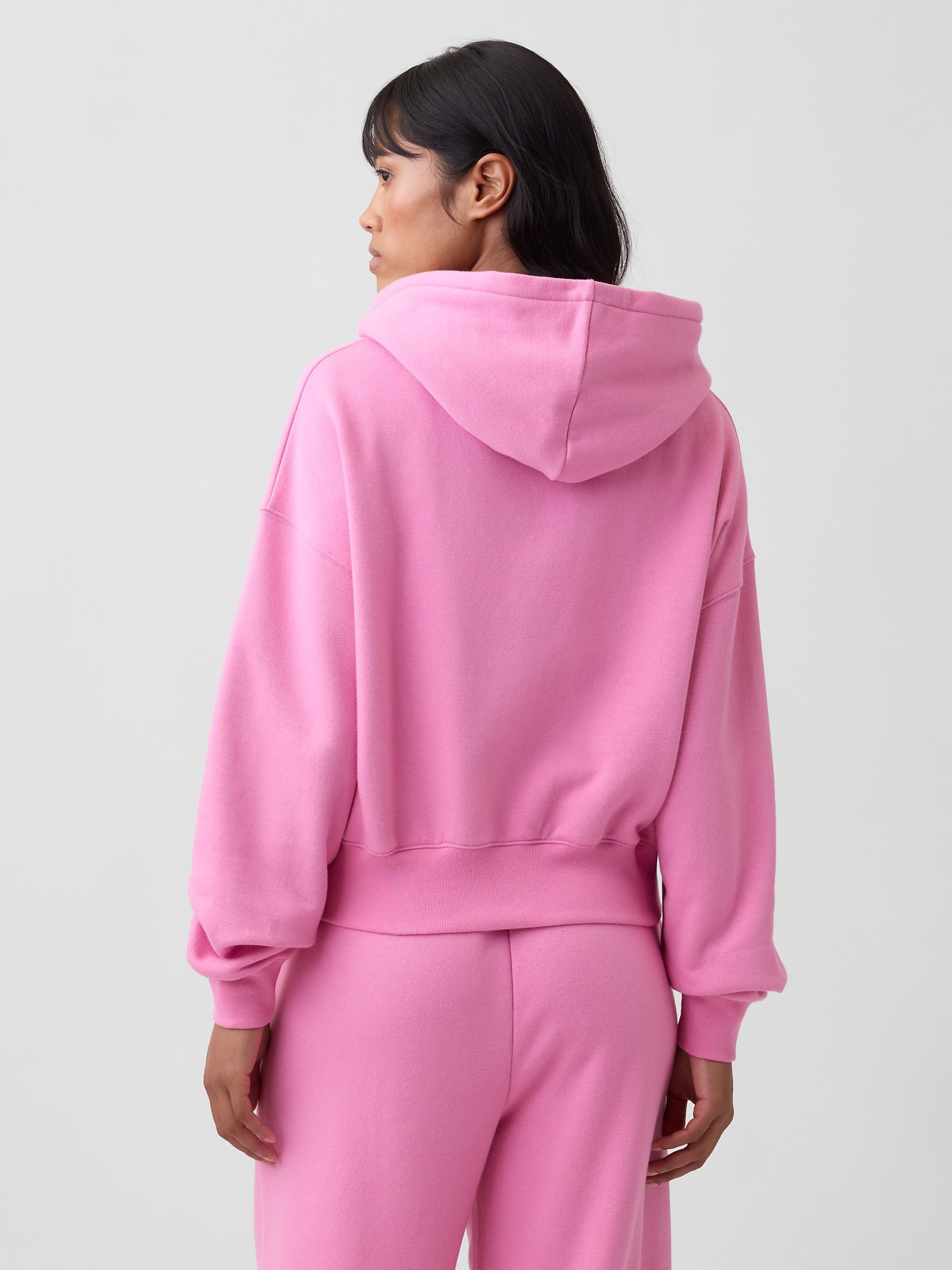 Oversize mikina VintageSoft s logom - 003