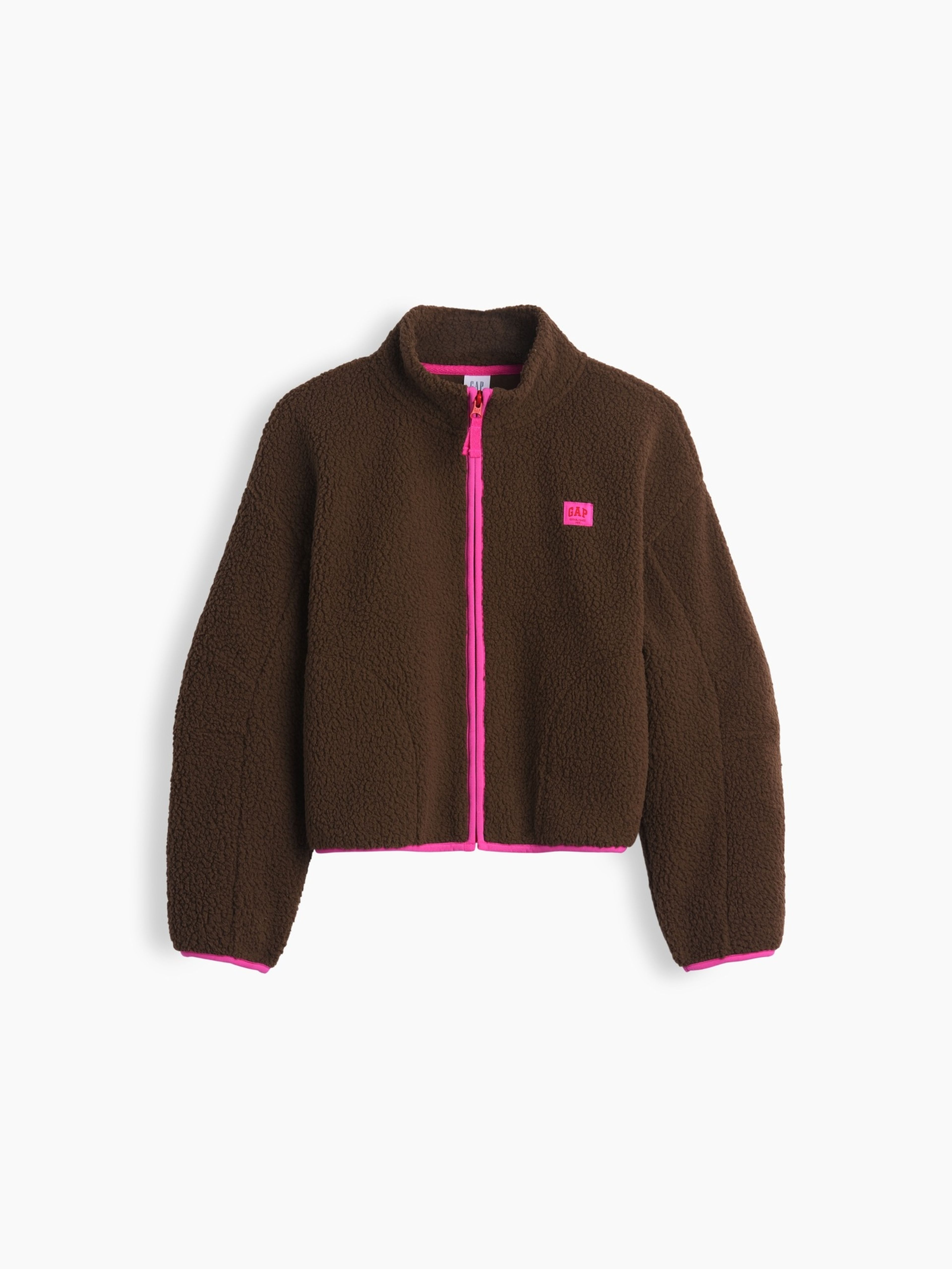 Dziecięca bluza sherpa z logo - 002