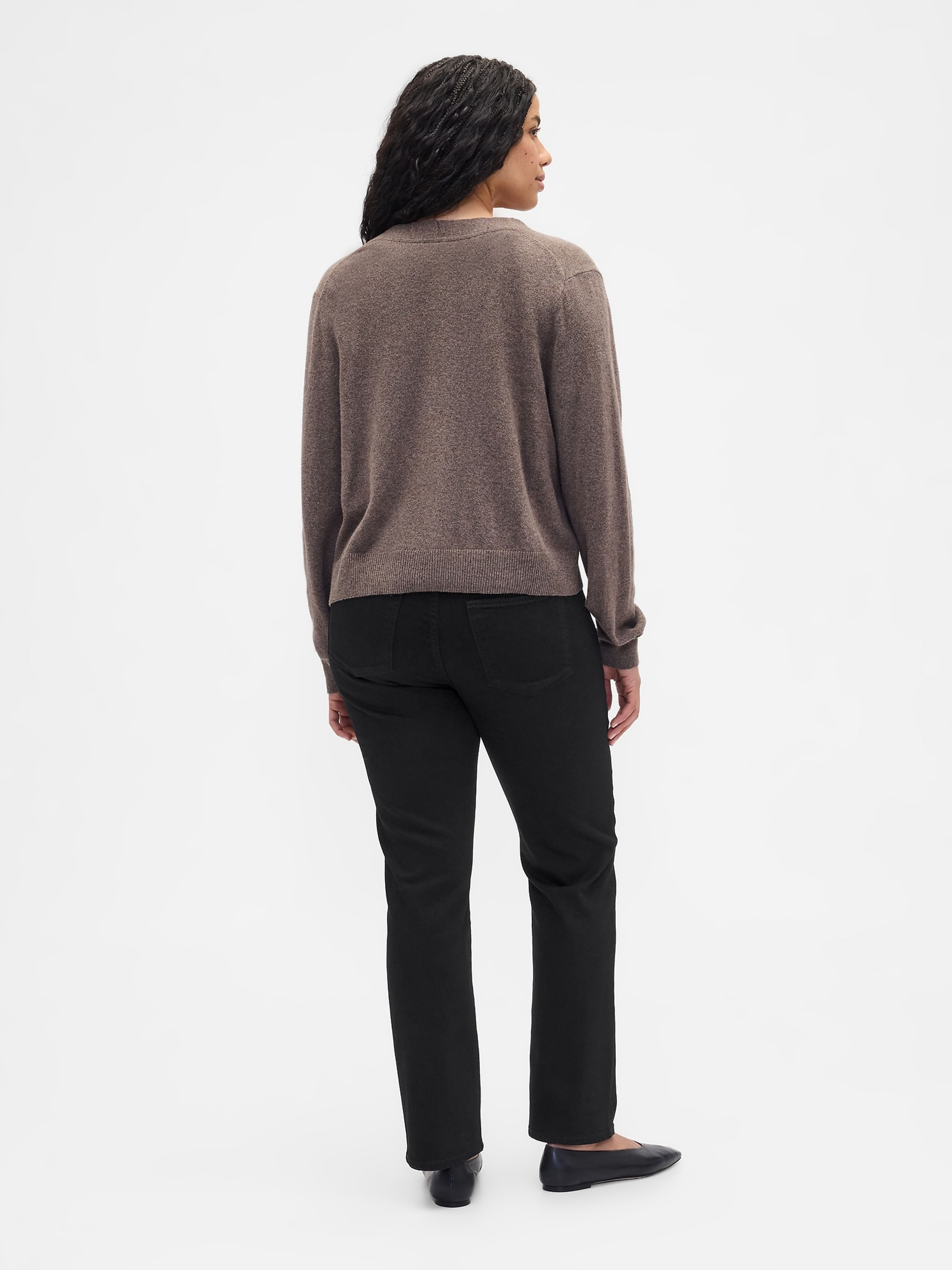 Jeansy Mid Rise Classic Straight - 006