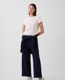 Joggingbroek met logo VintageSoft-Donkerblauw - 004