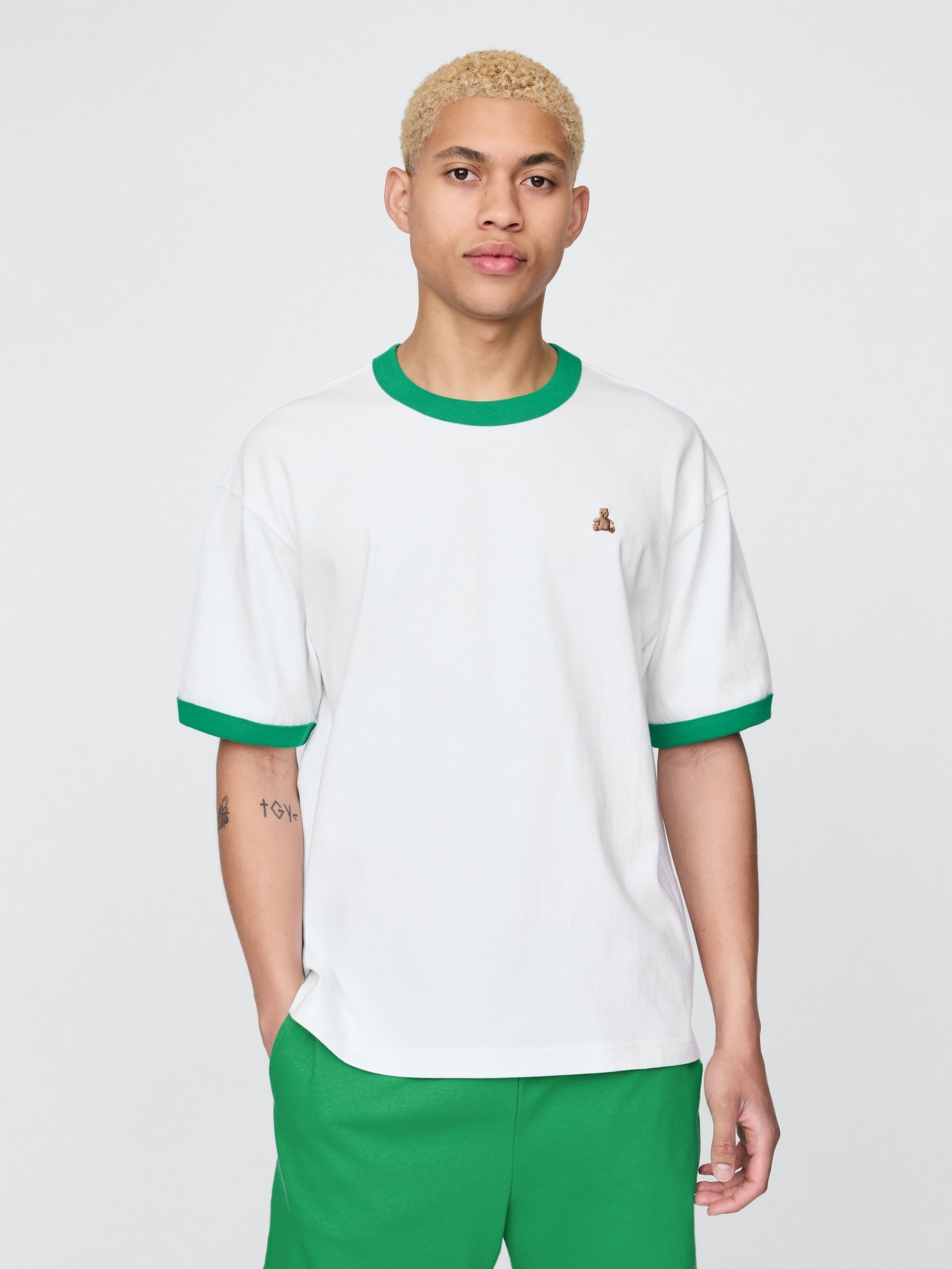 Herren-Oversize-T-Shirt Brannan