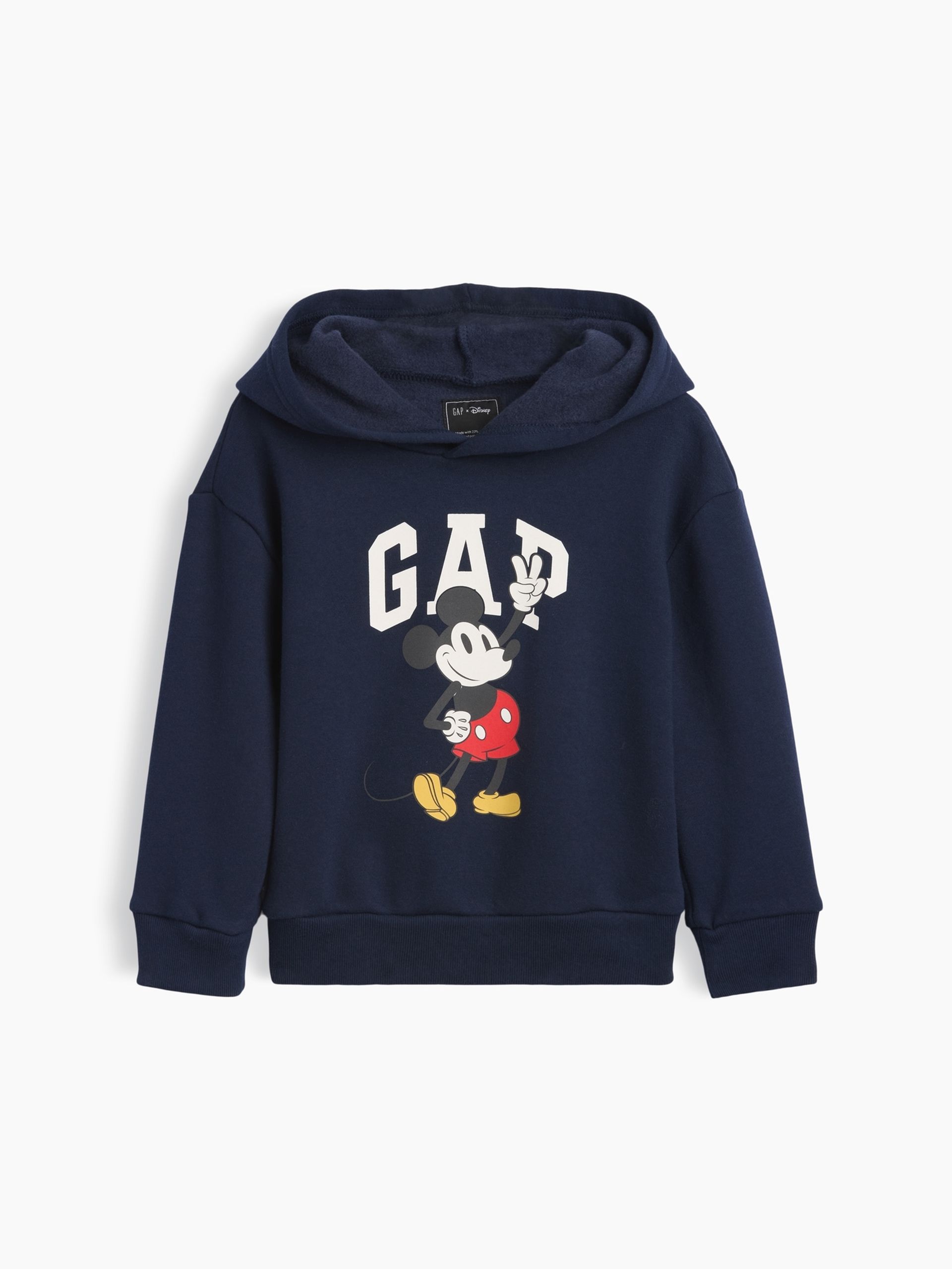 Bébé sweat à capuche Gap & Disney Mickey Mouse avec logo - 001