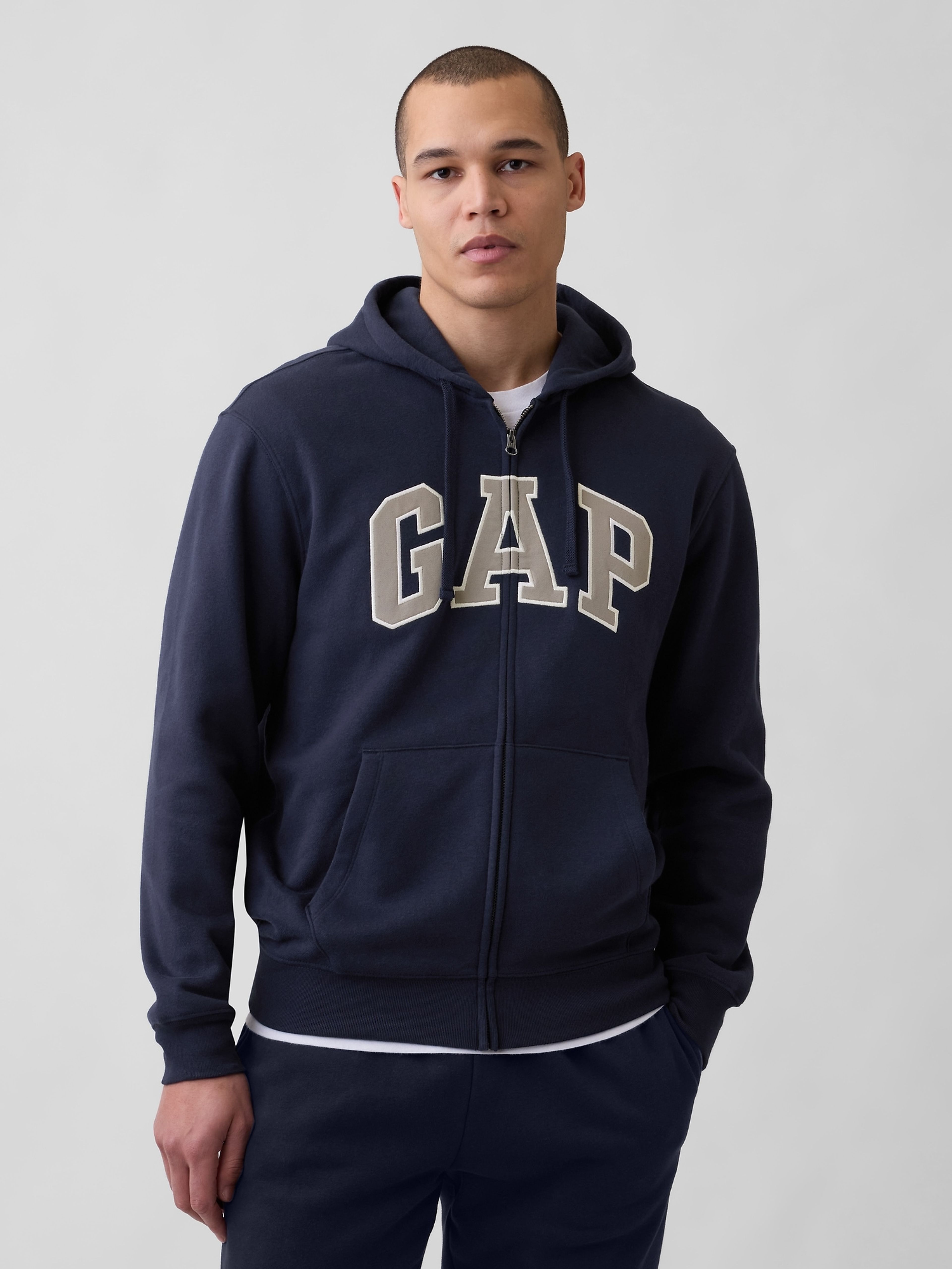 Sweatshirt met rits - 001