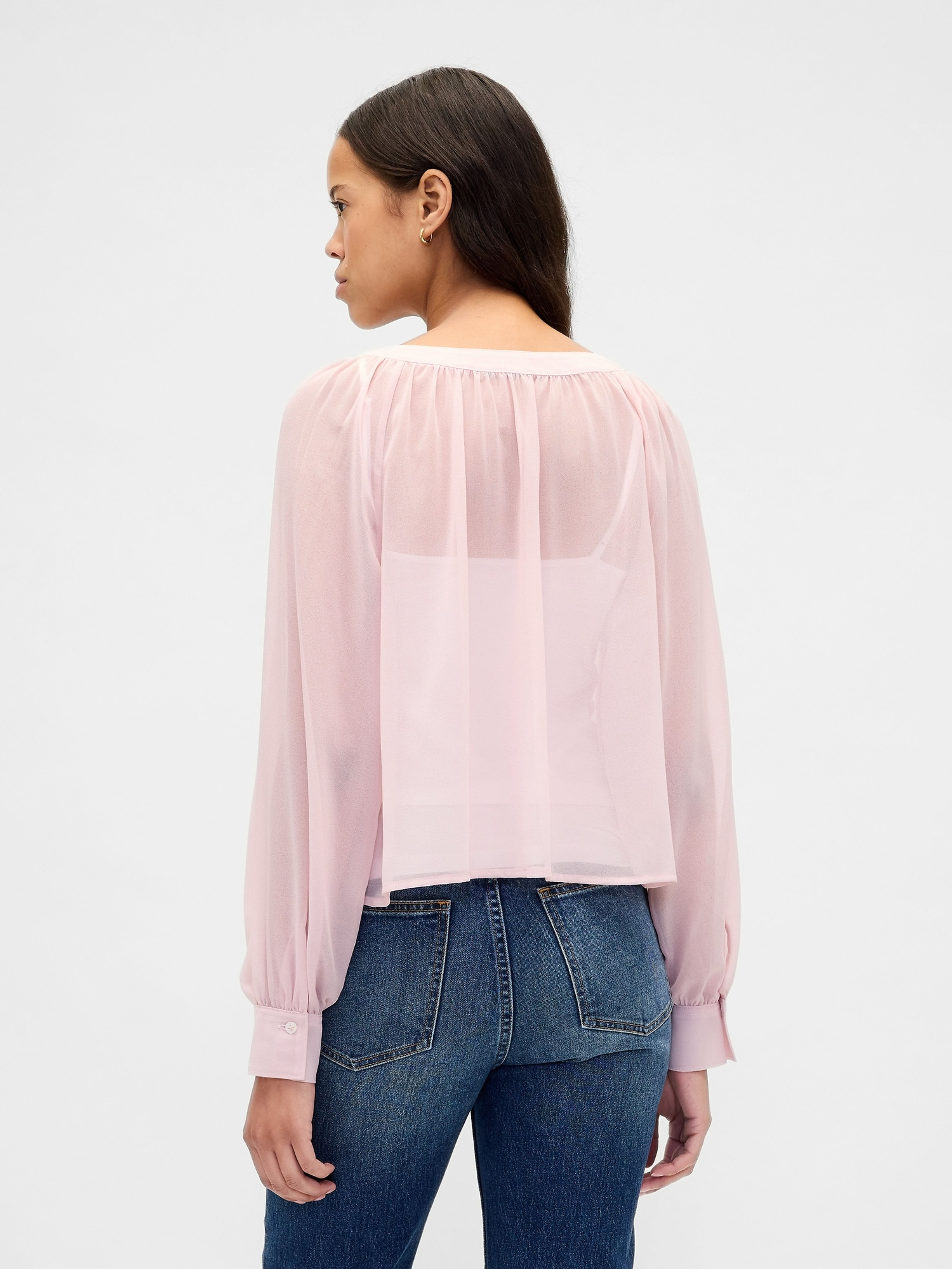 Blusa transparente - 003