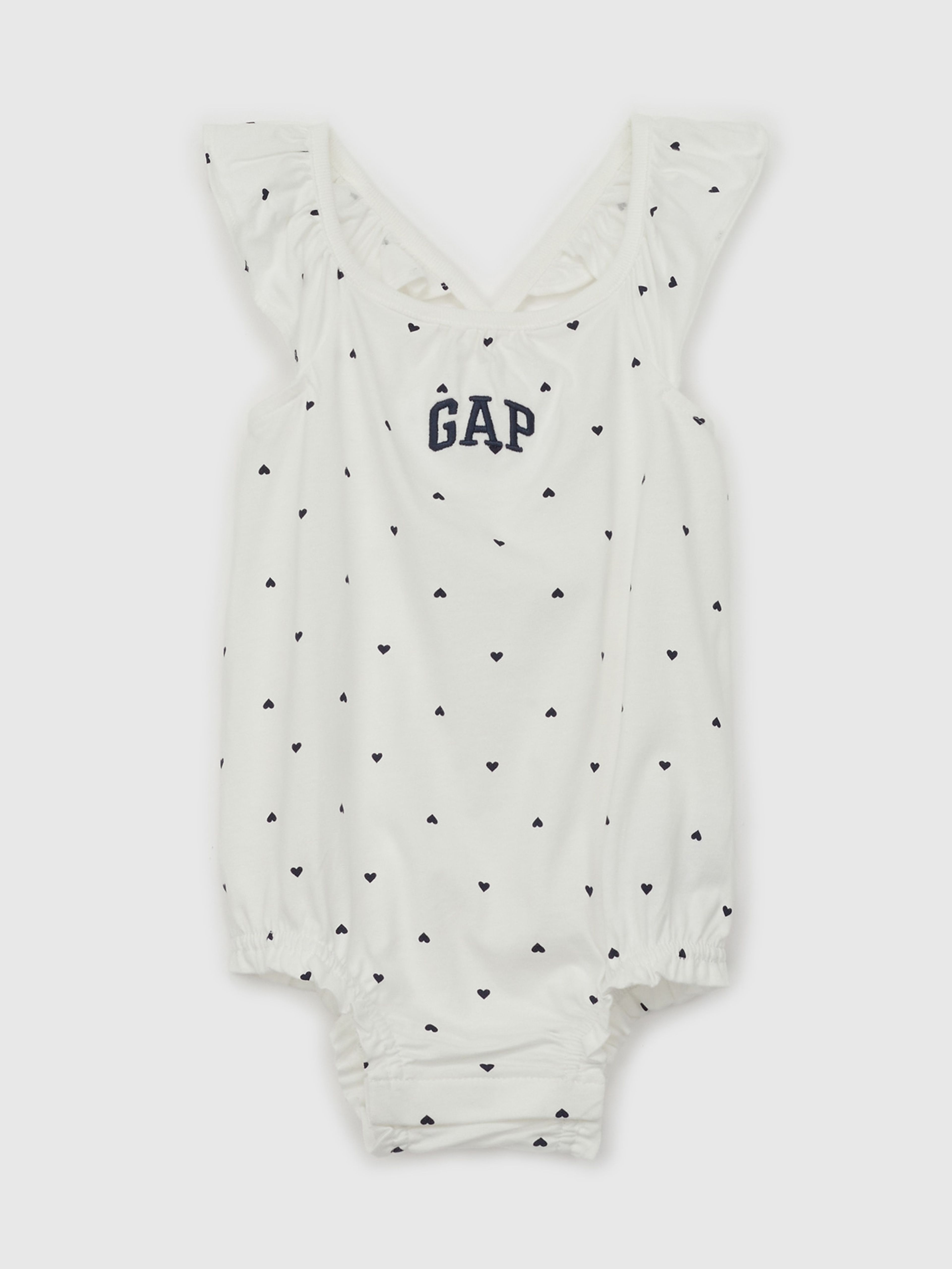 Gemusterter Baby Body