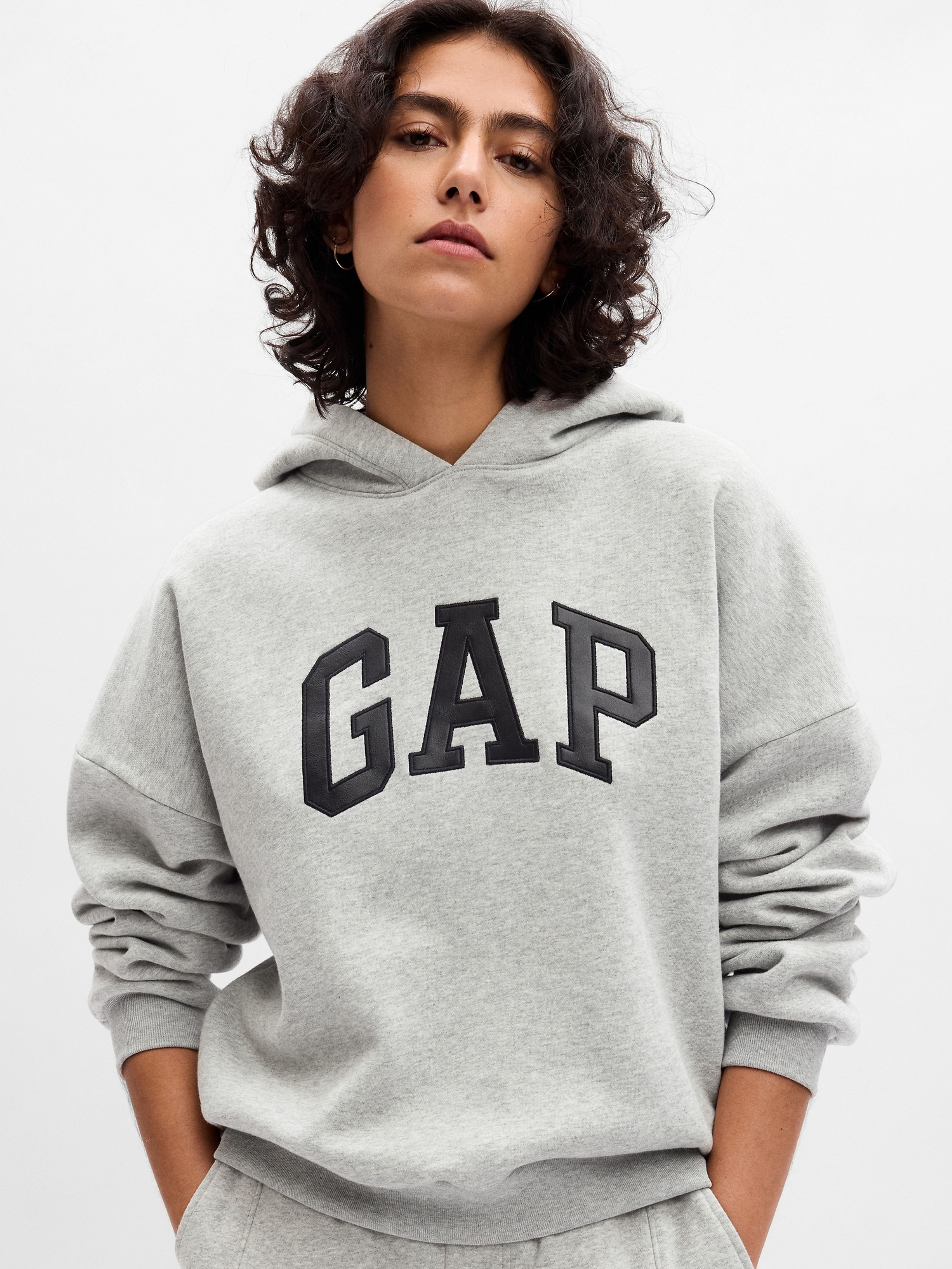 Sweatshirt mit Kapuze oversize