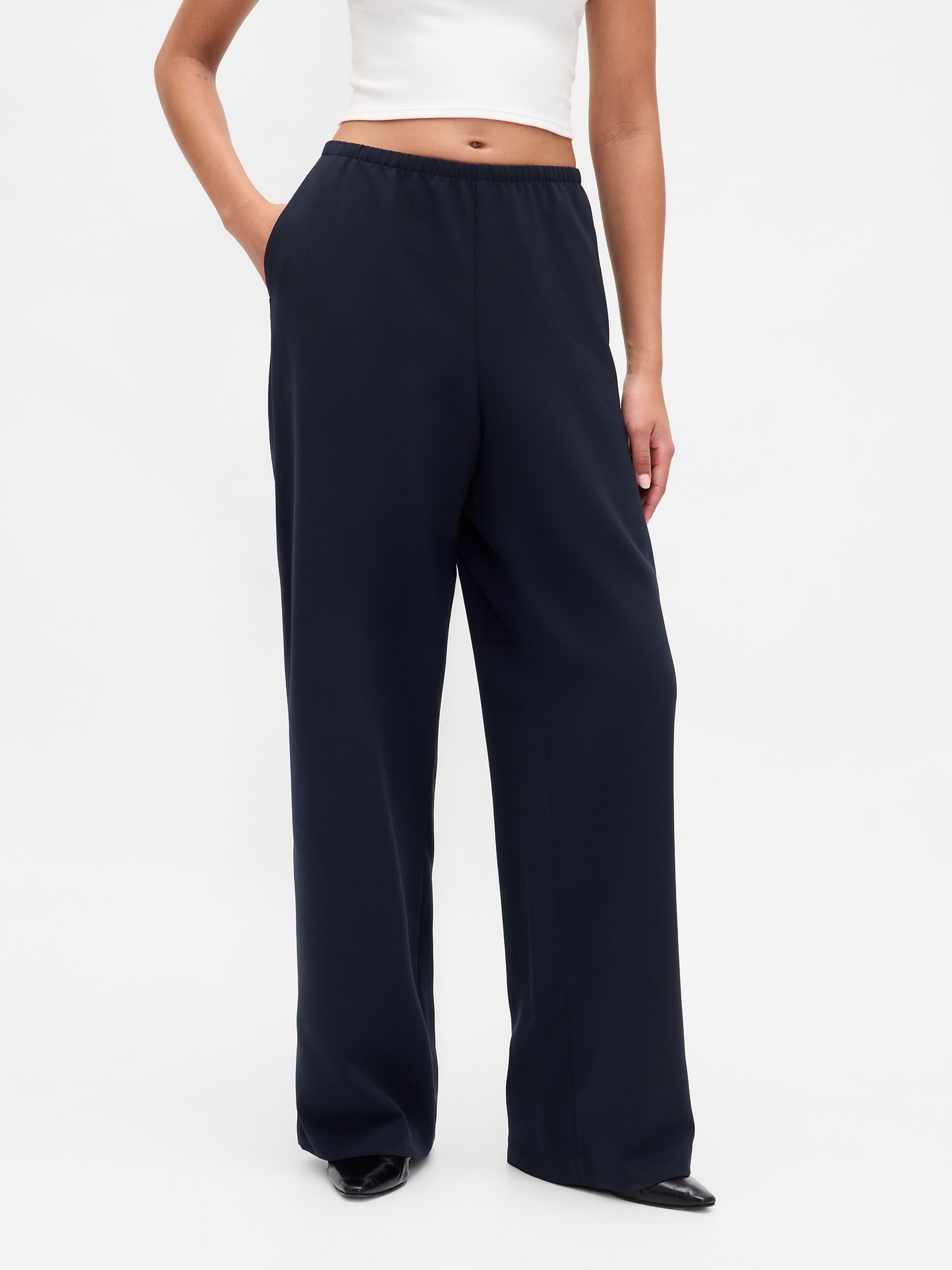 Spodnie Easy Wide-Leg - 002