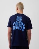 T-shirt avec poche Brannan Everyday Soft-Bleu marine - 001
