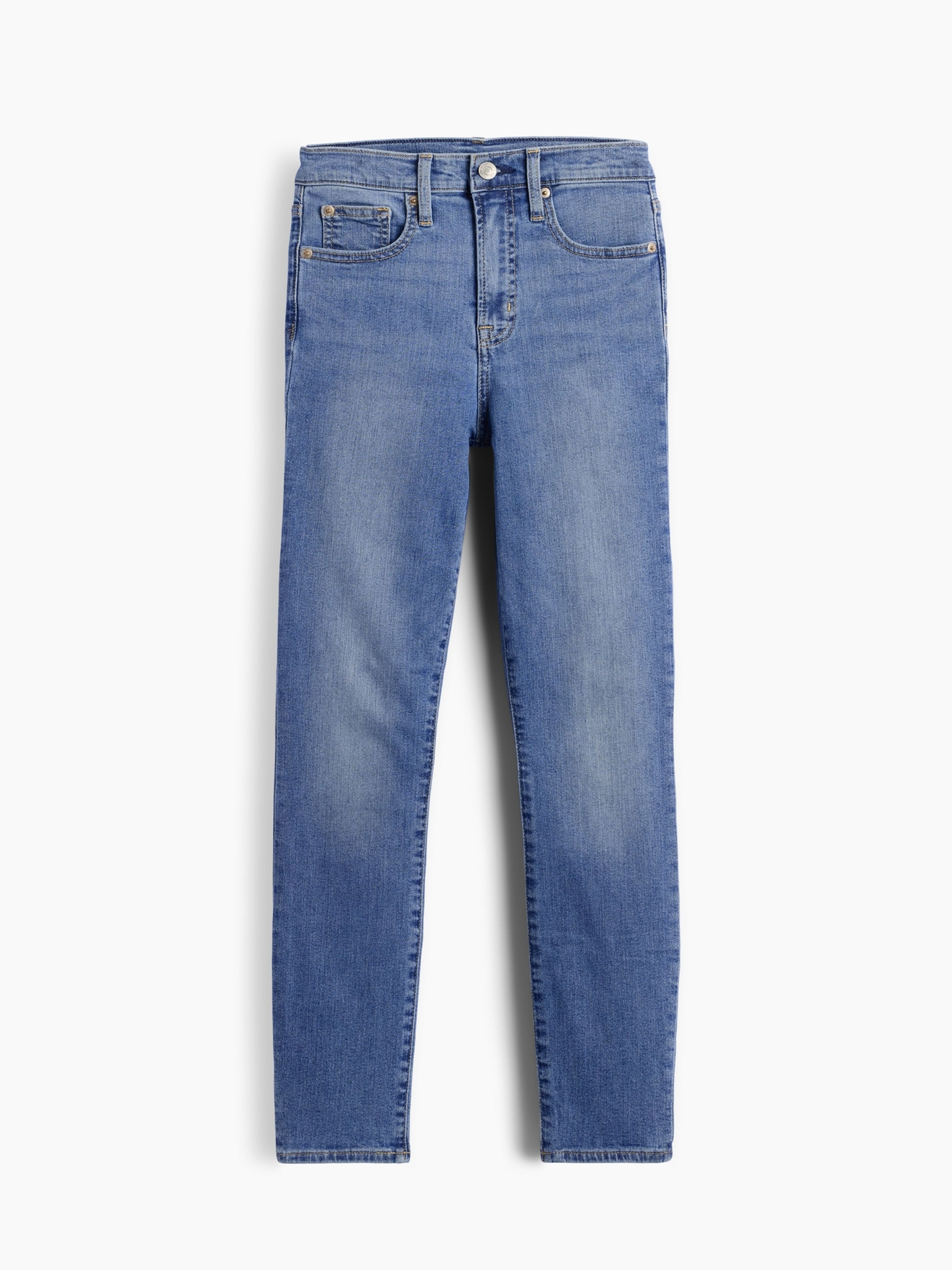 High Rise True Skinny Jeans - 007
