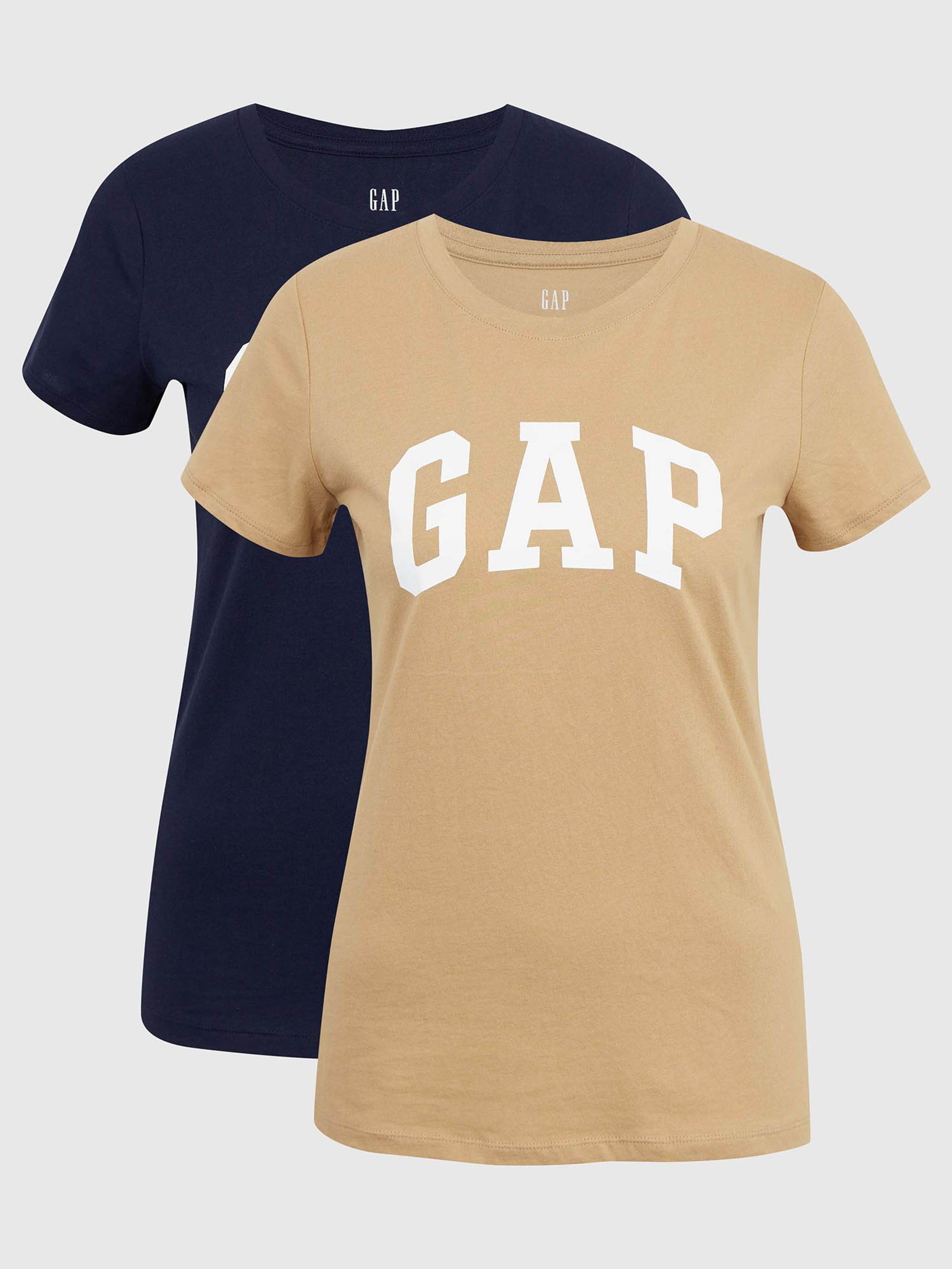 T-Shirts GAP Logo classic, 2 Stück