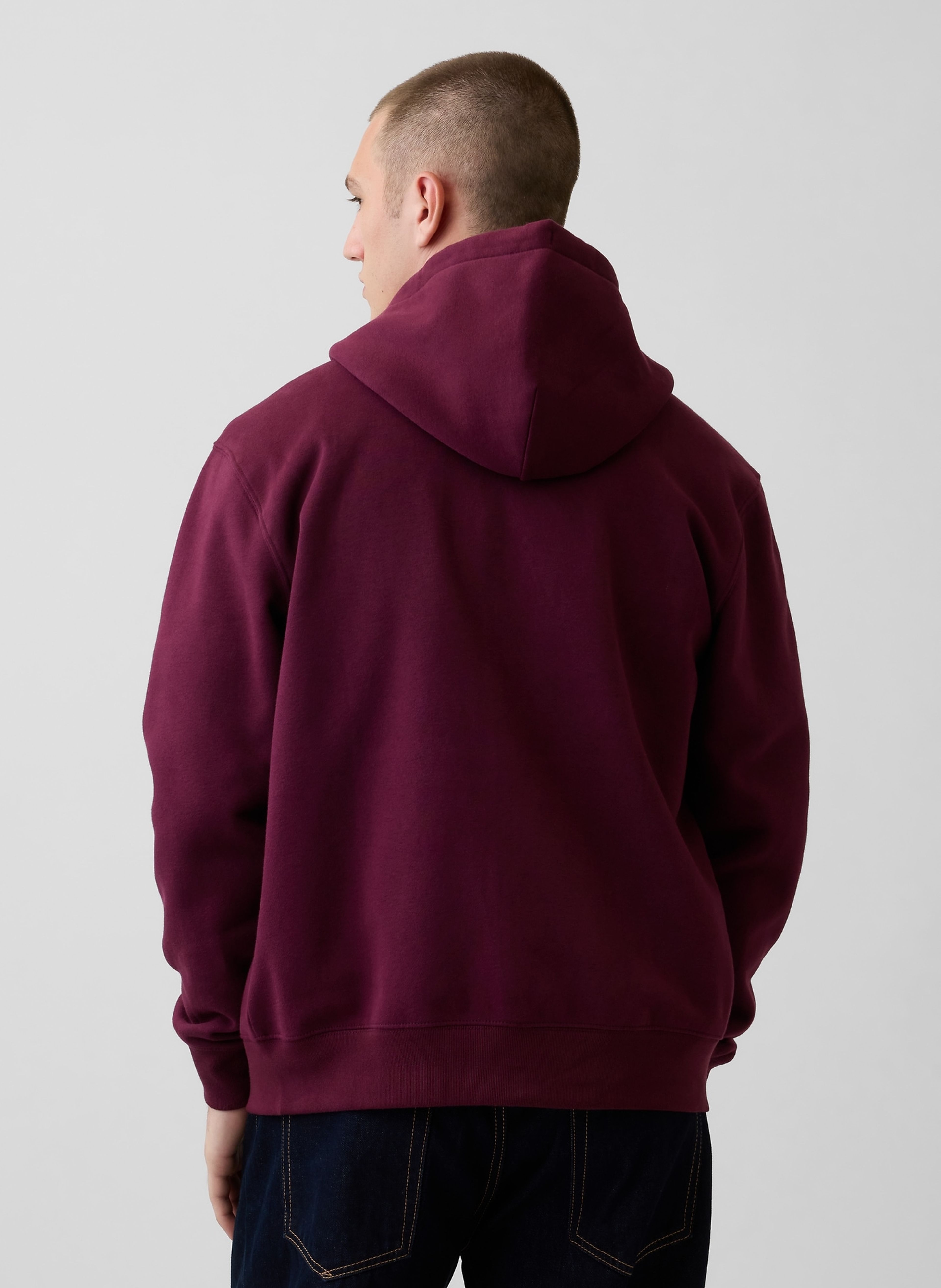 Sweat à capuche VintageSoft unisex avec logo - 003