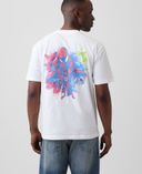 T-shirt Gap & Marvel Spider-Man-Biały - 001