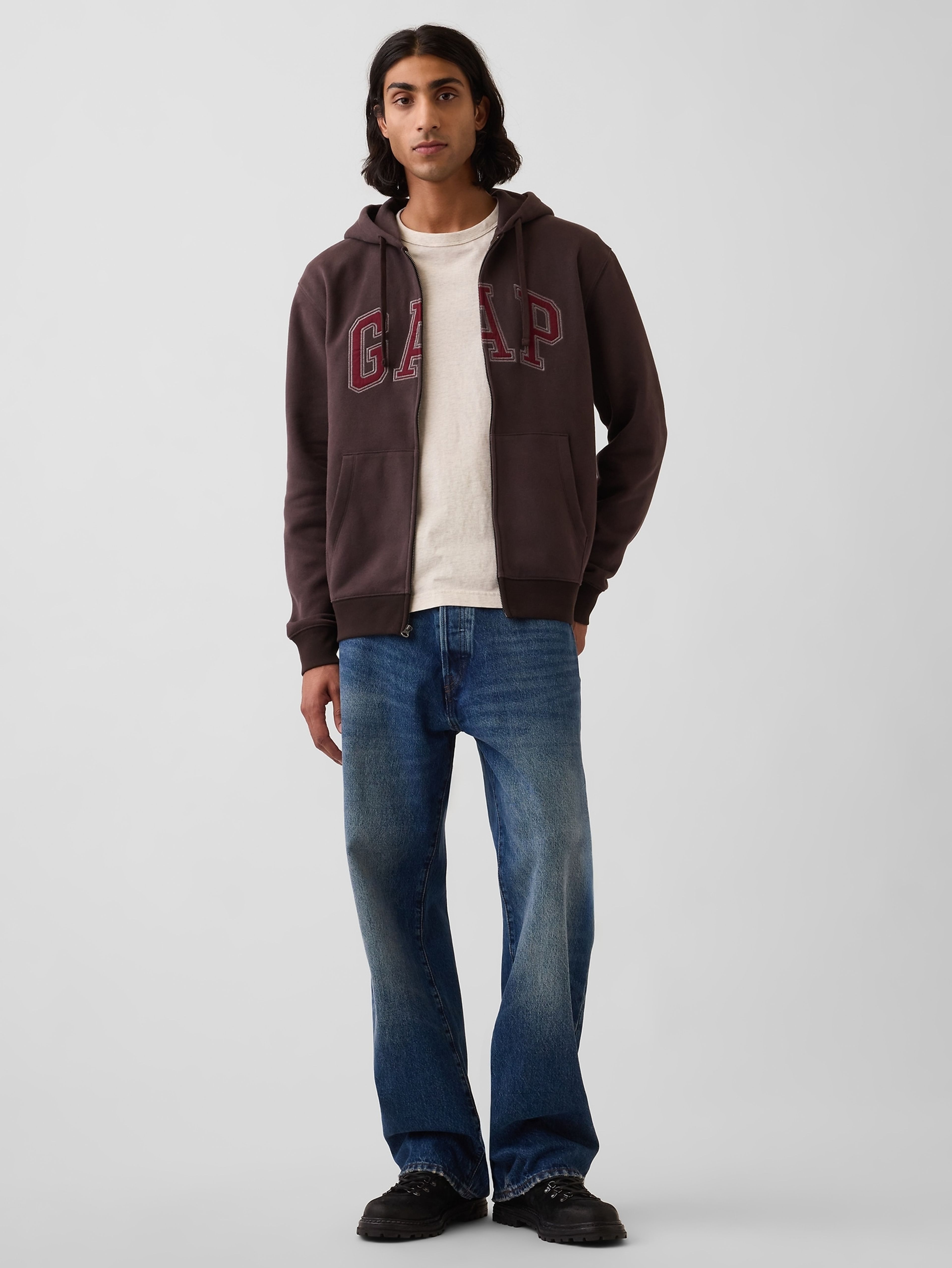 Sudadera VintageSoft unisex con logo - 001