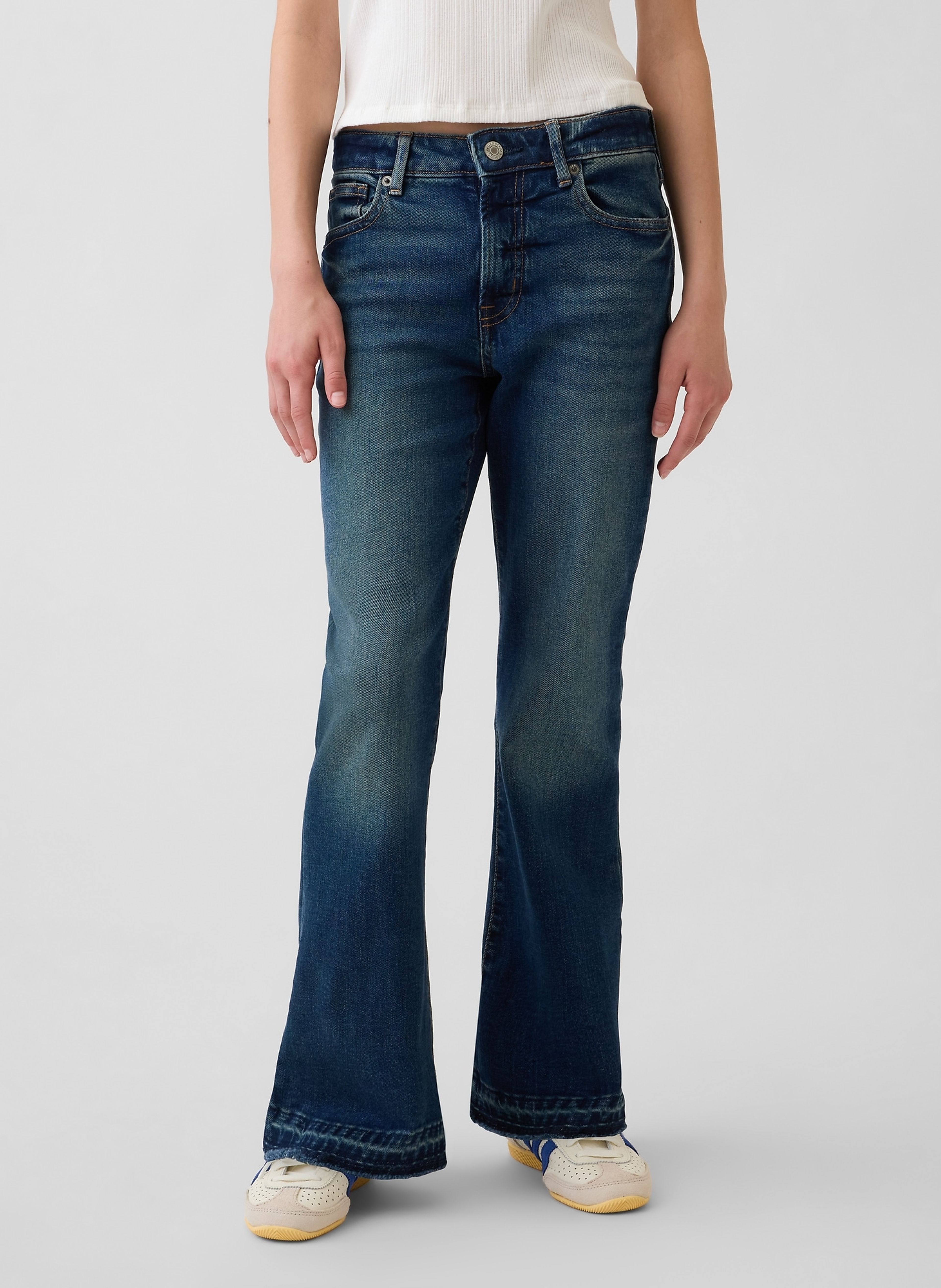 Blugi pentru copii High Rise Flare - 002
