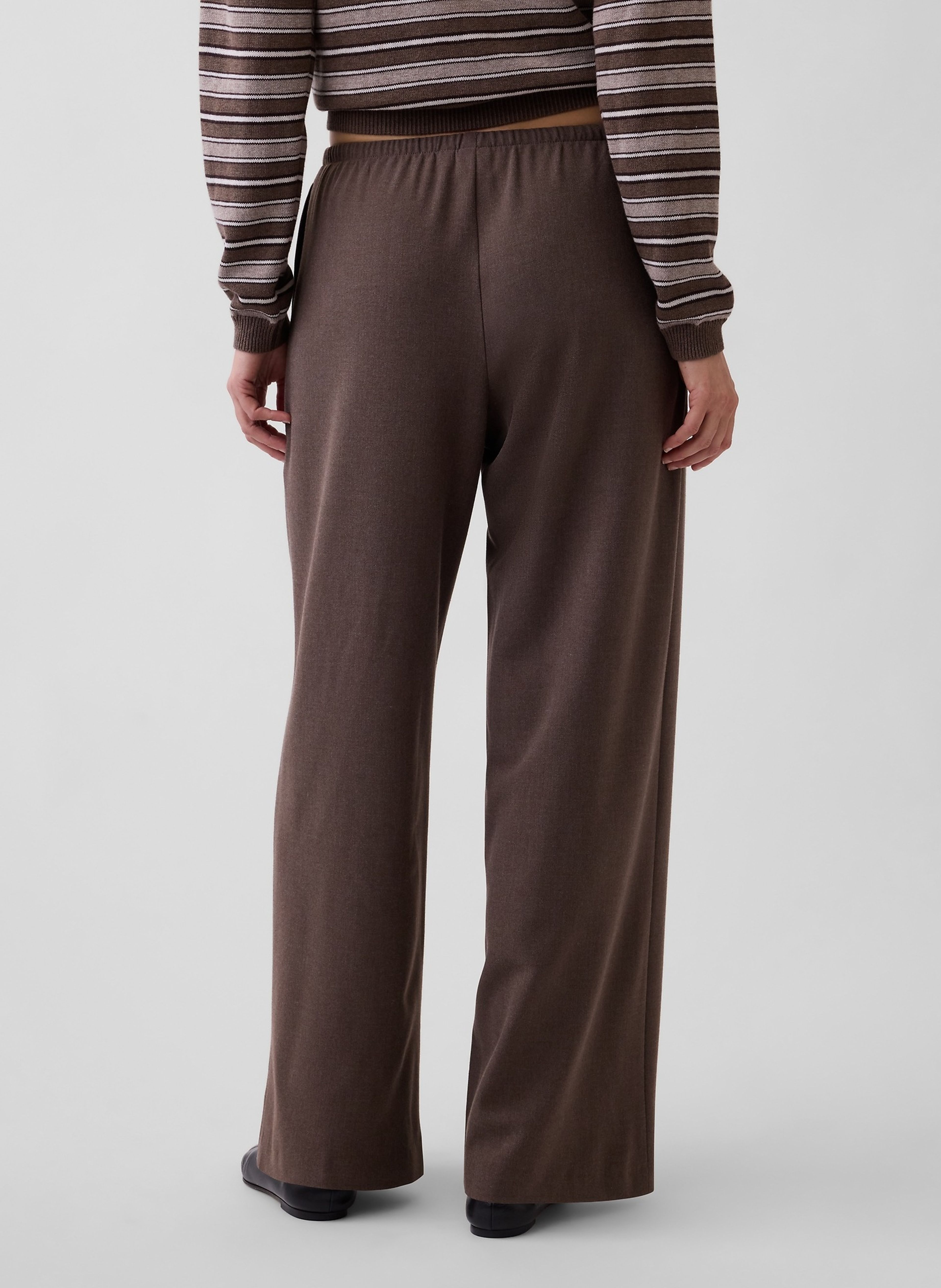 Nohavice wide-leg Easy - 004