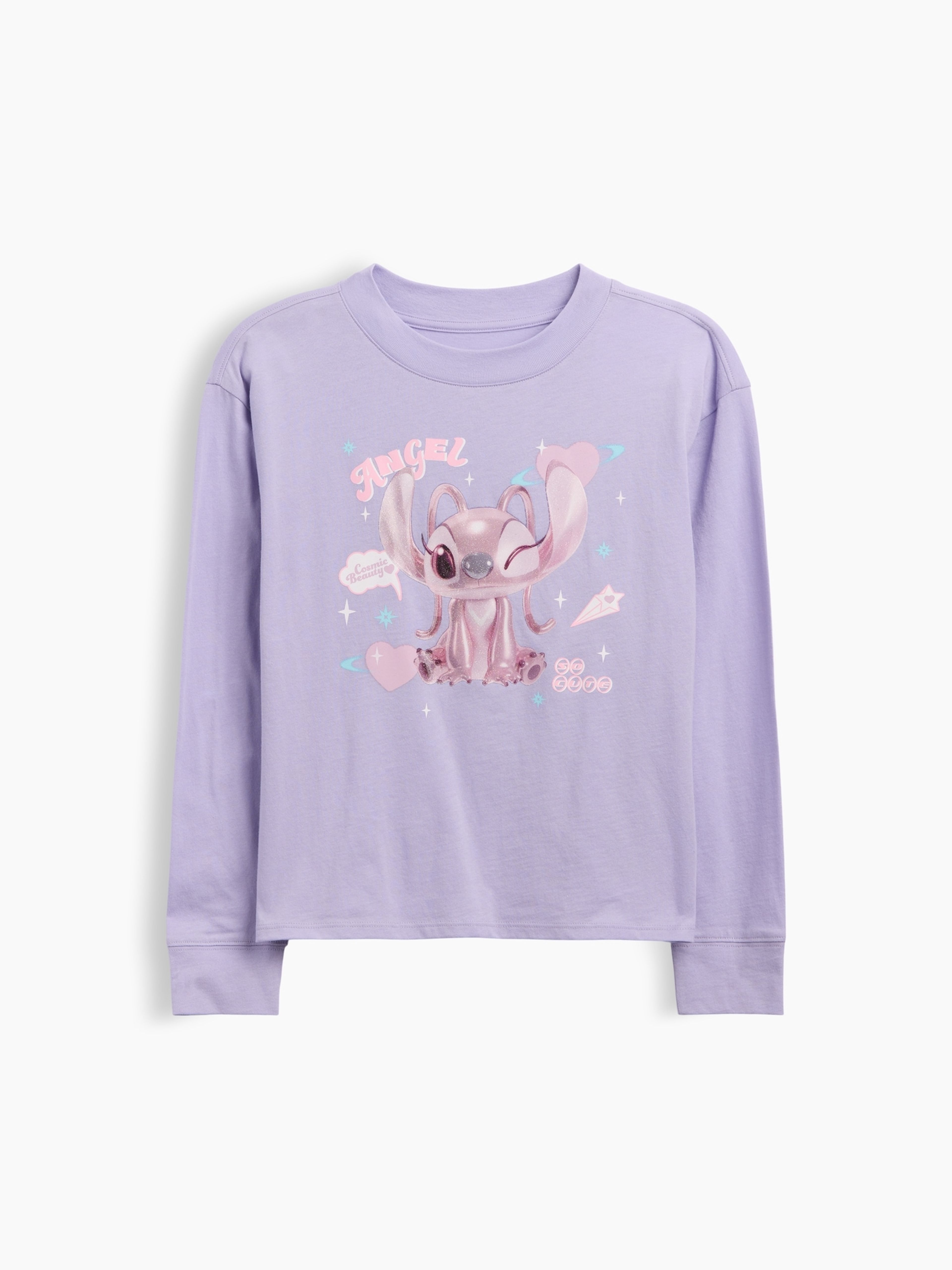 Dětské oversize tričko Gap × Lilo & Stitch - 001