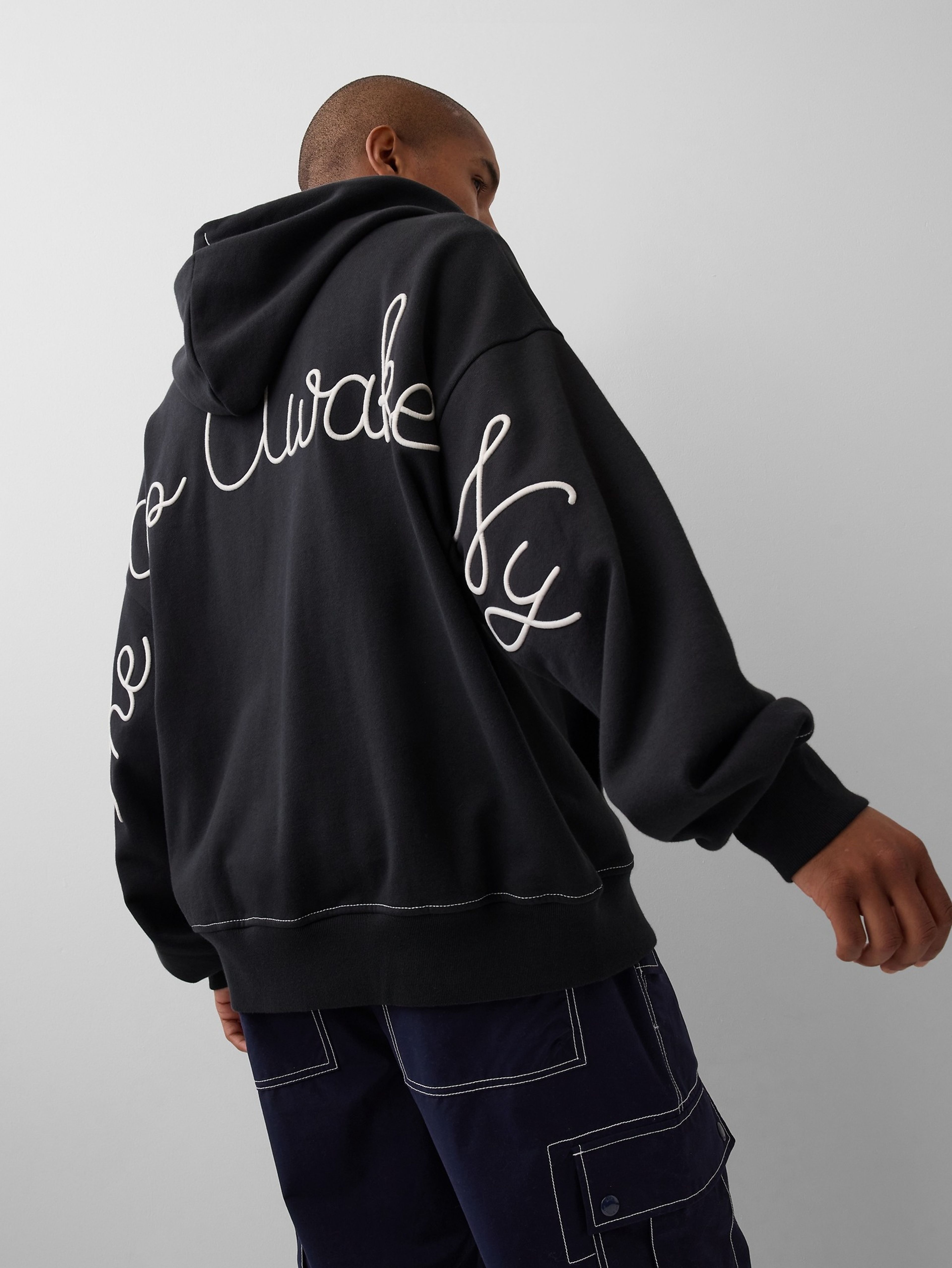 Oversize mikina Heavyweight Gap × Awake NY unisex