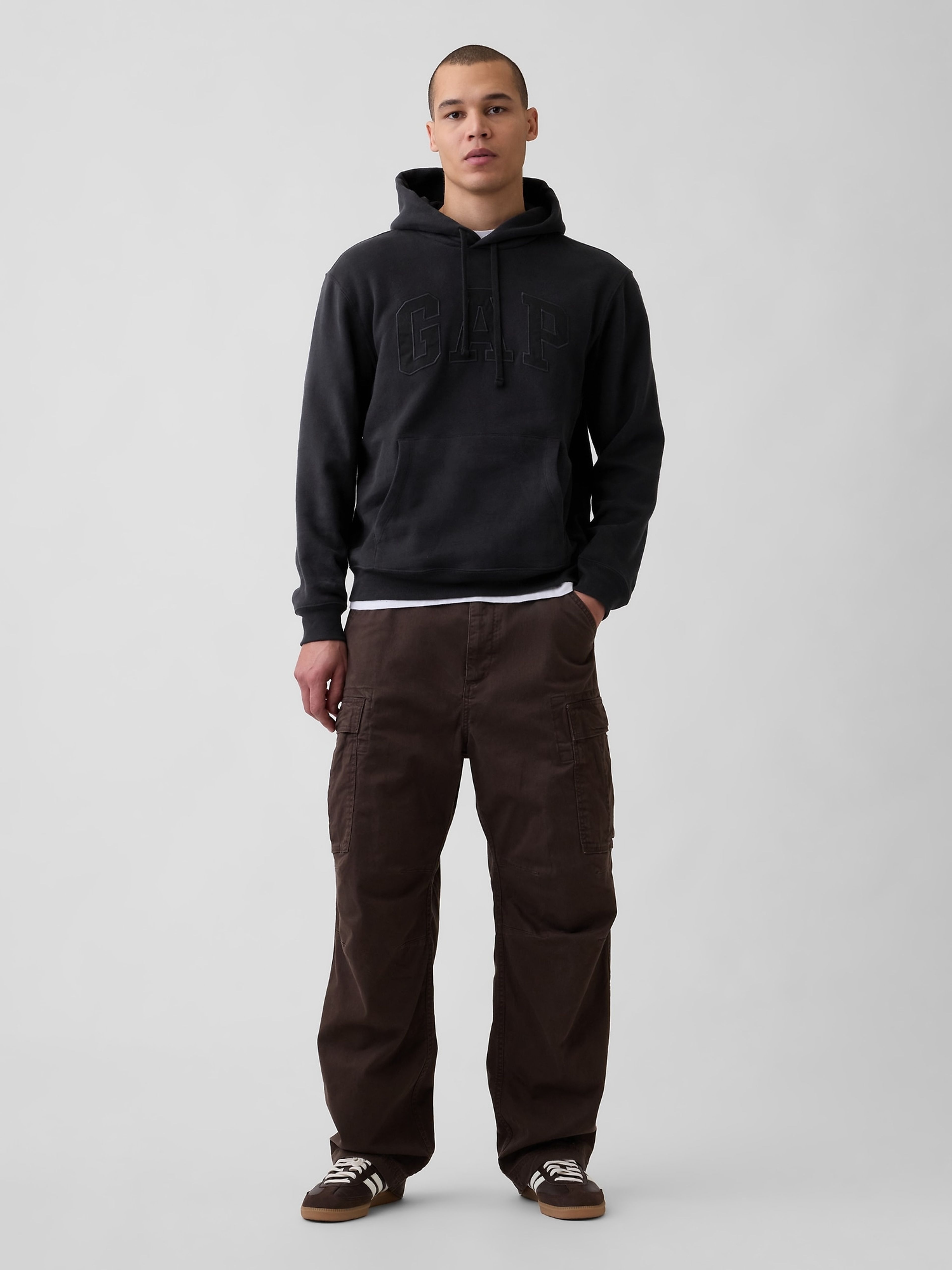 VintageSoft Hoodie unisex mit Logo - 002