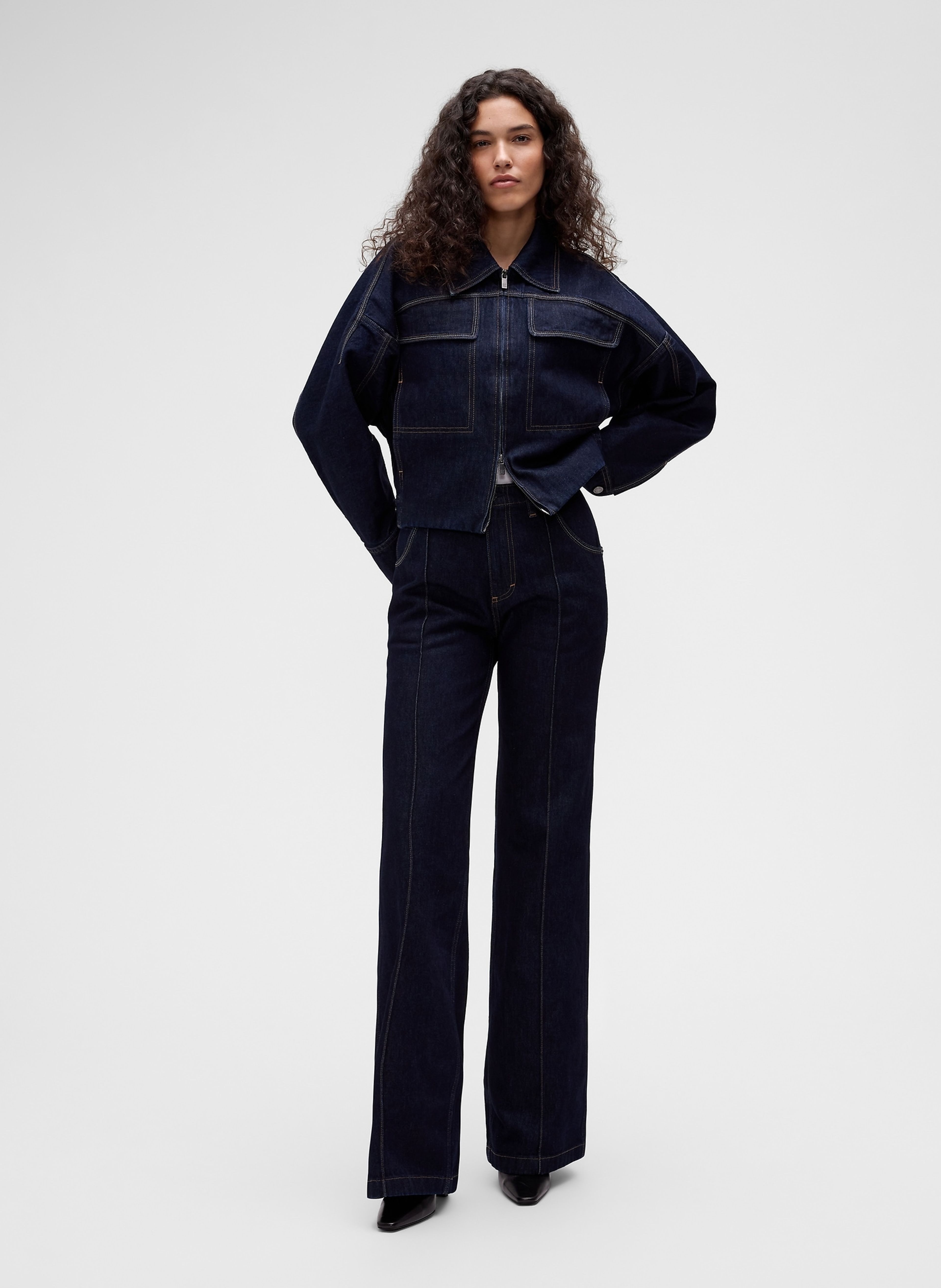 Džíny High Rise GapStudio by Zac Posen - 002