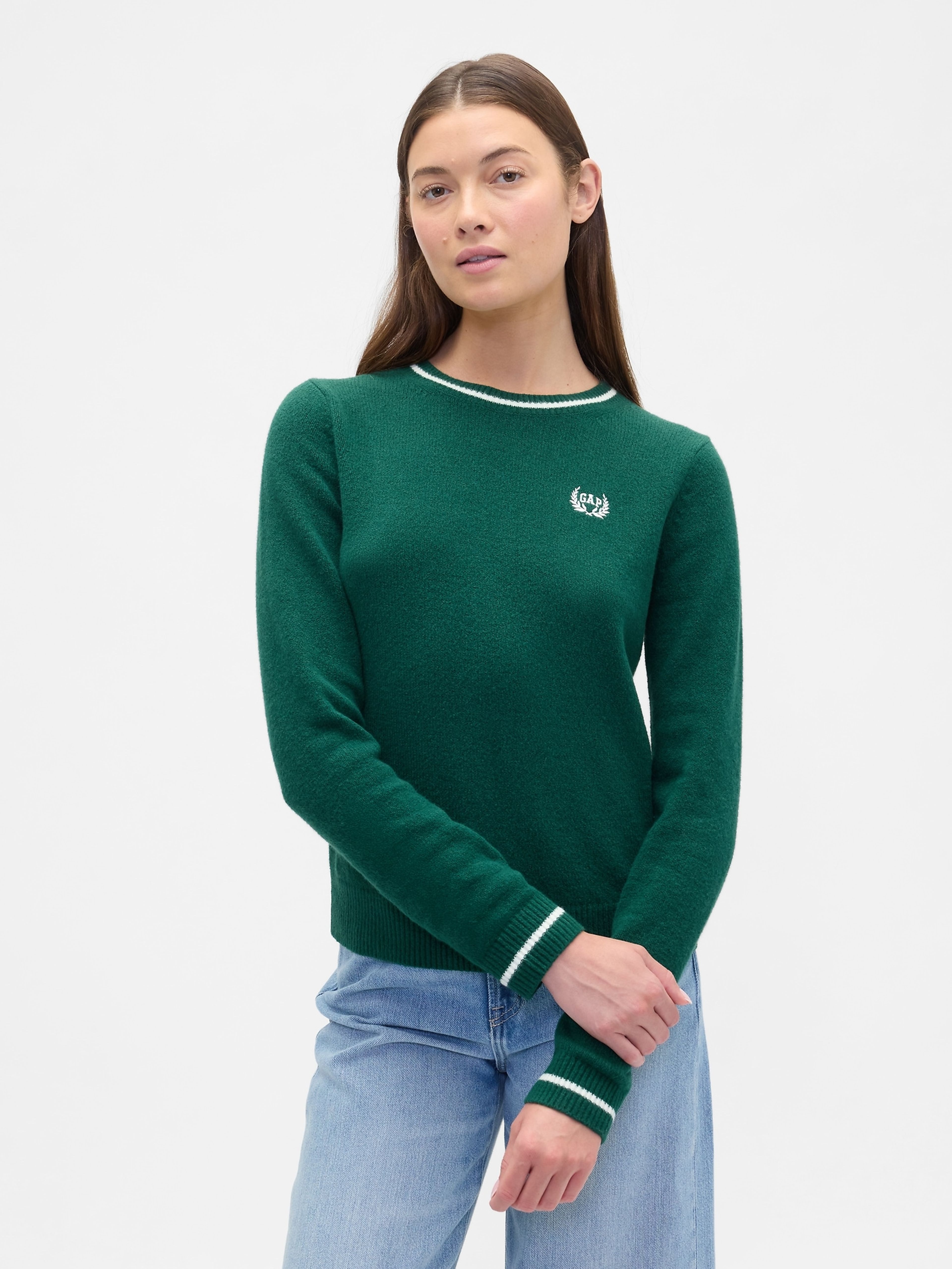 Damen-Pullover mit Logo CashSoft