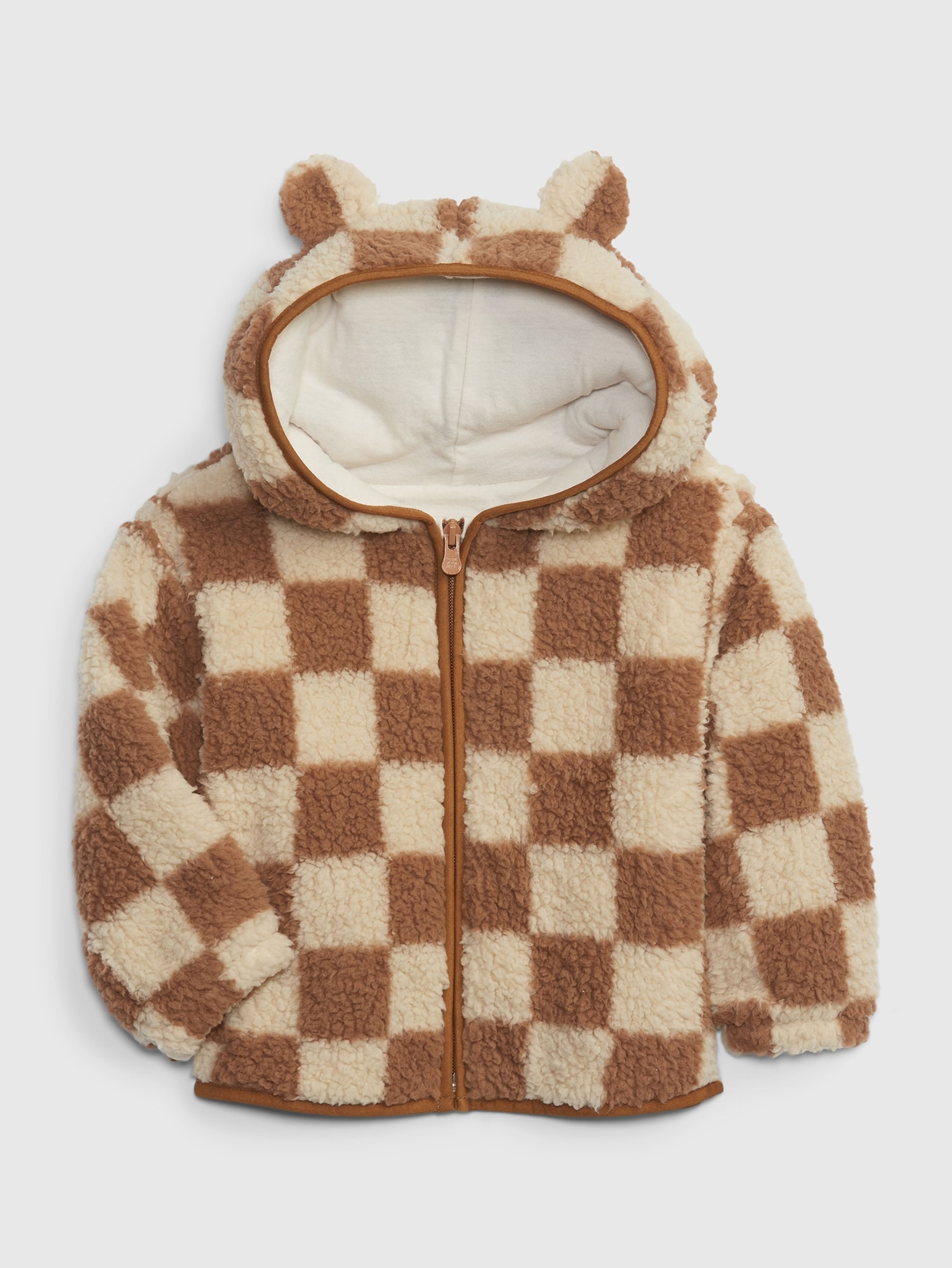 Baby-Plüsch-Sweatjacke