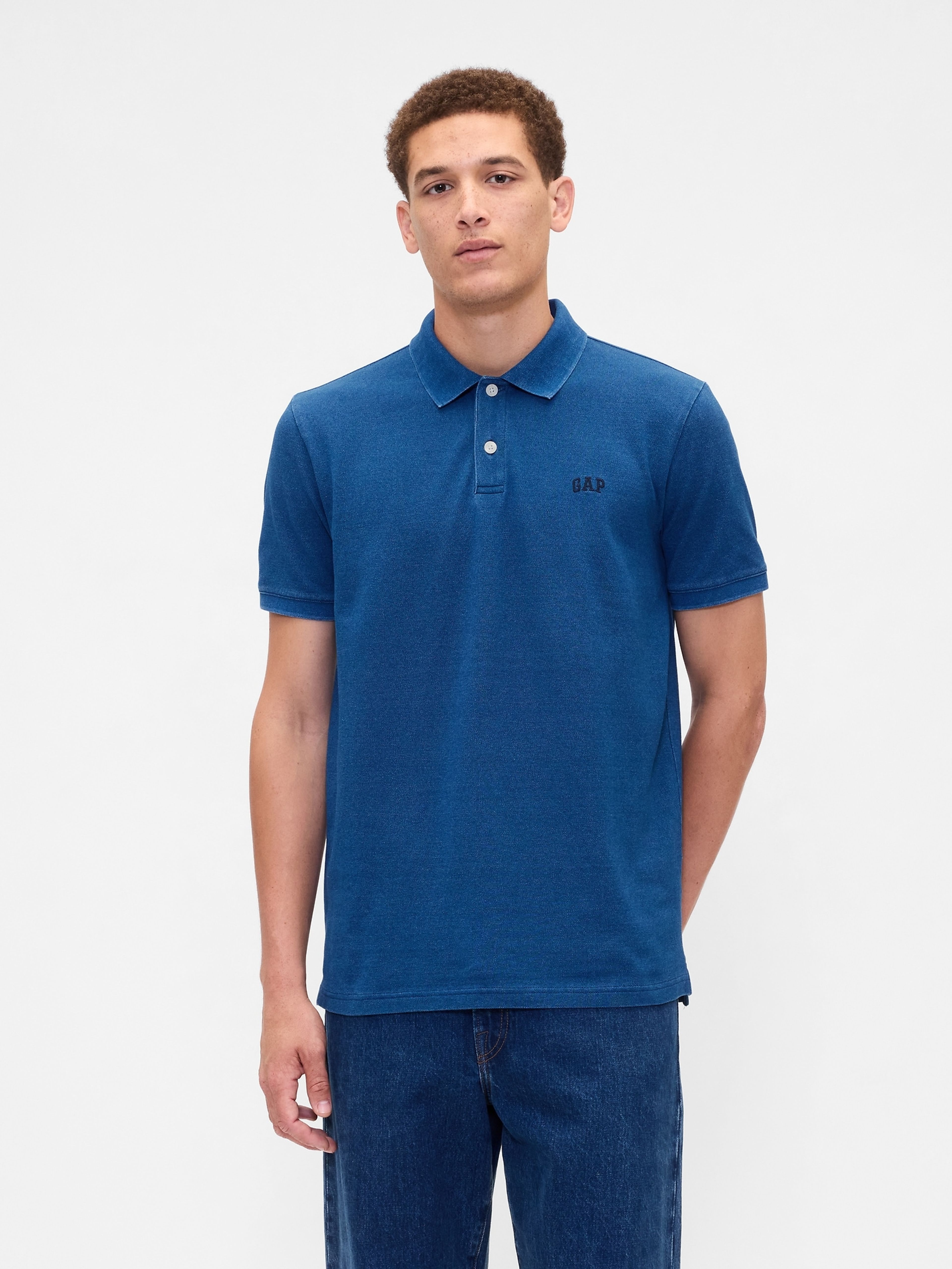 Herren-Poloshirt aus Piqué