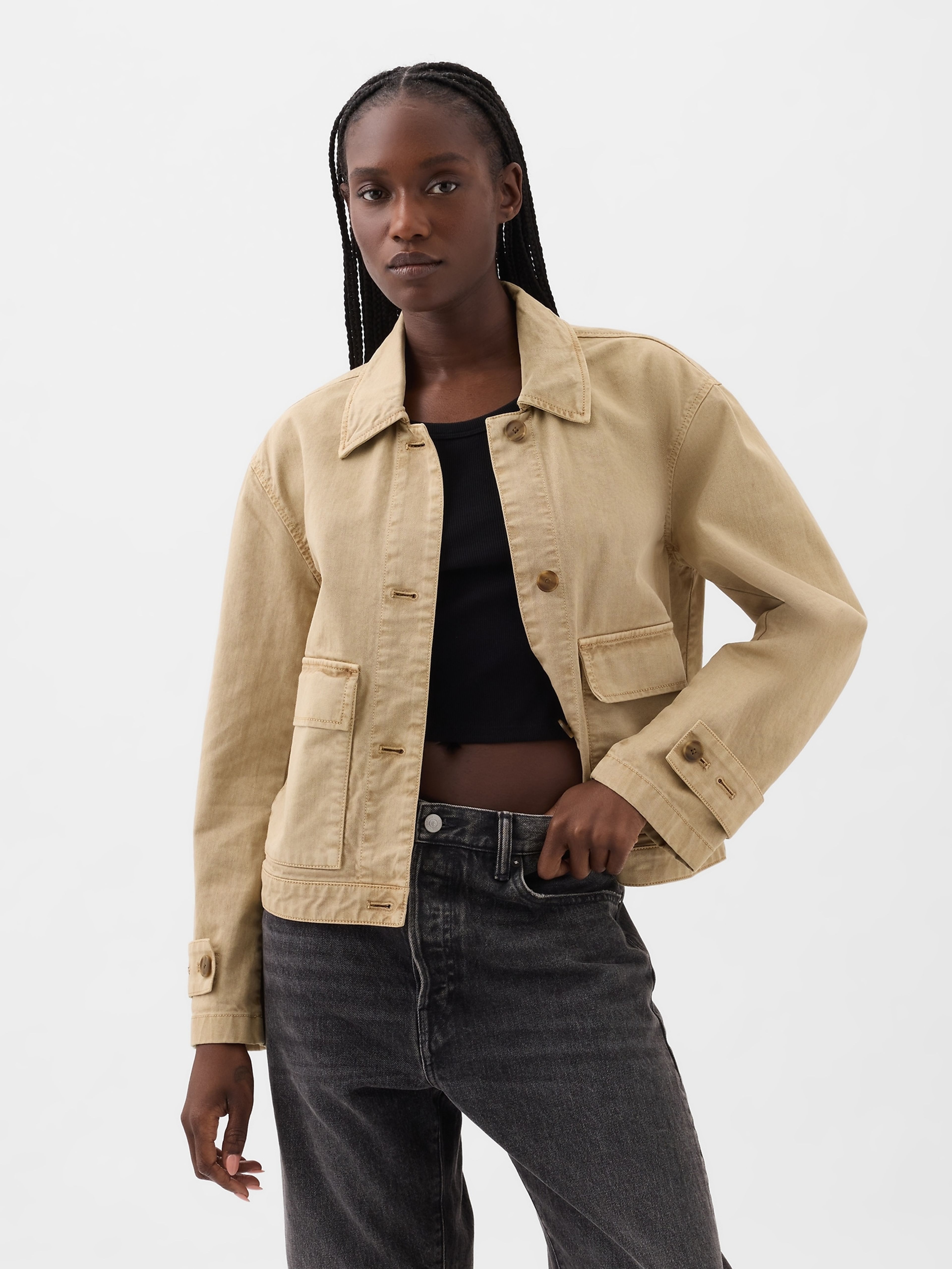 Jacke Utility Relaxed