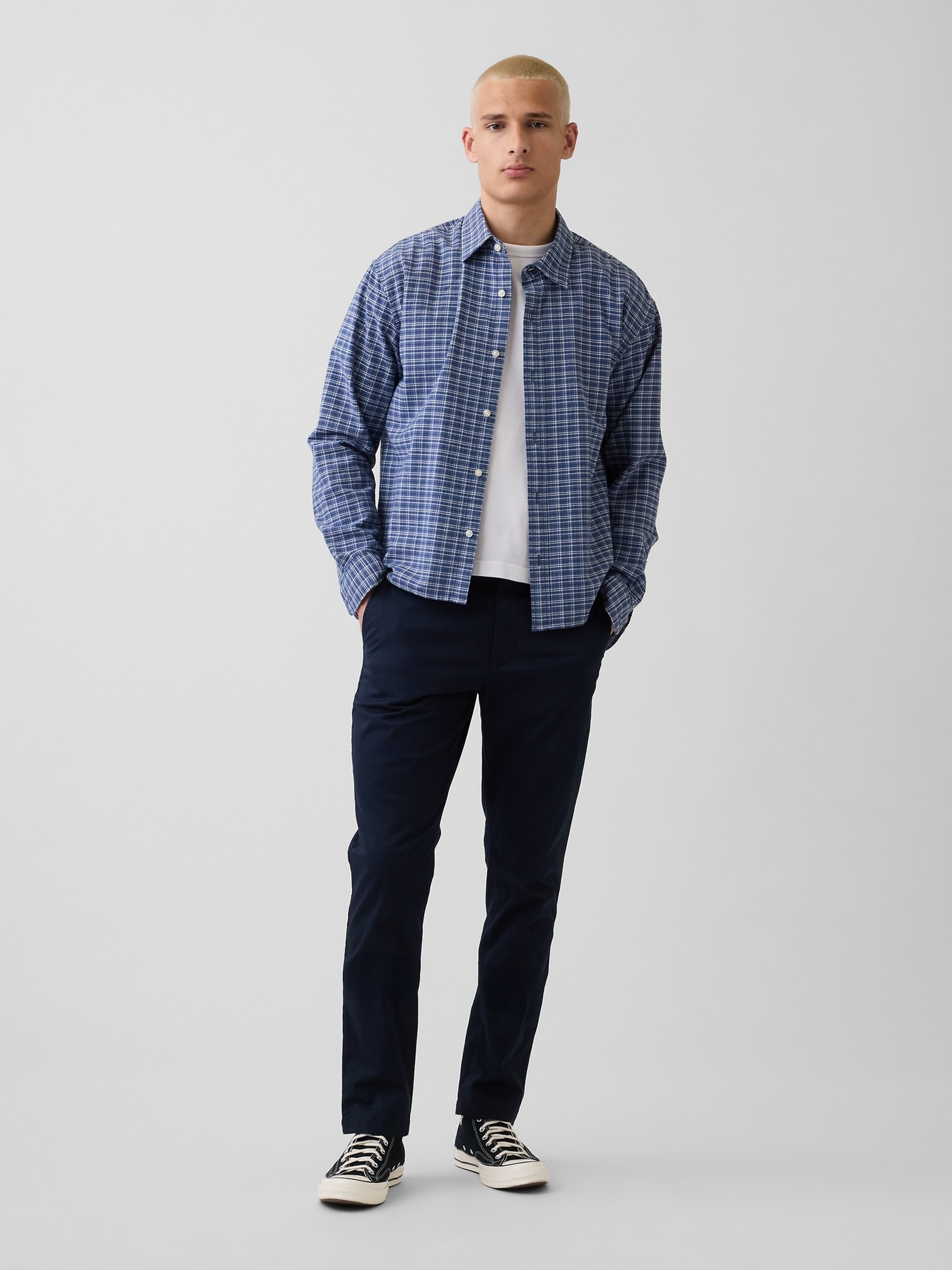 Spodnie khaki slim - 005