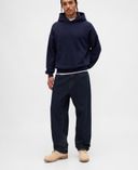 Džínsy Baggy unisex-Tmavomodrá - 001