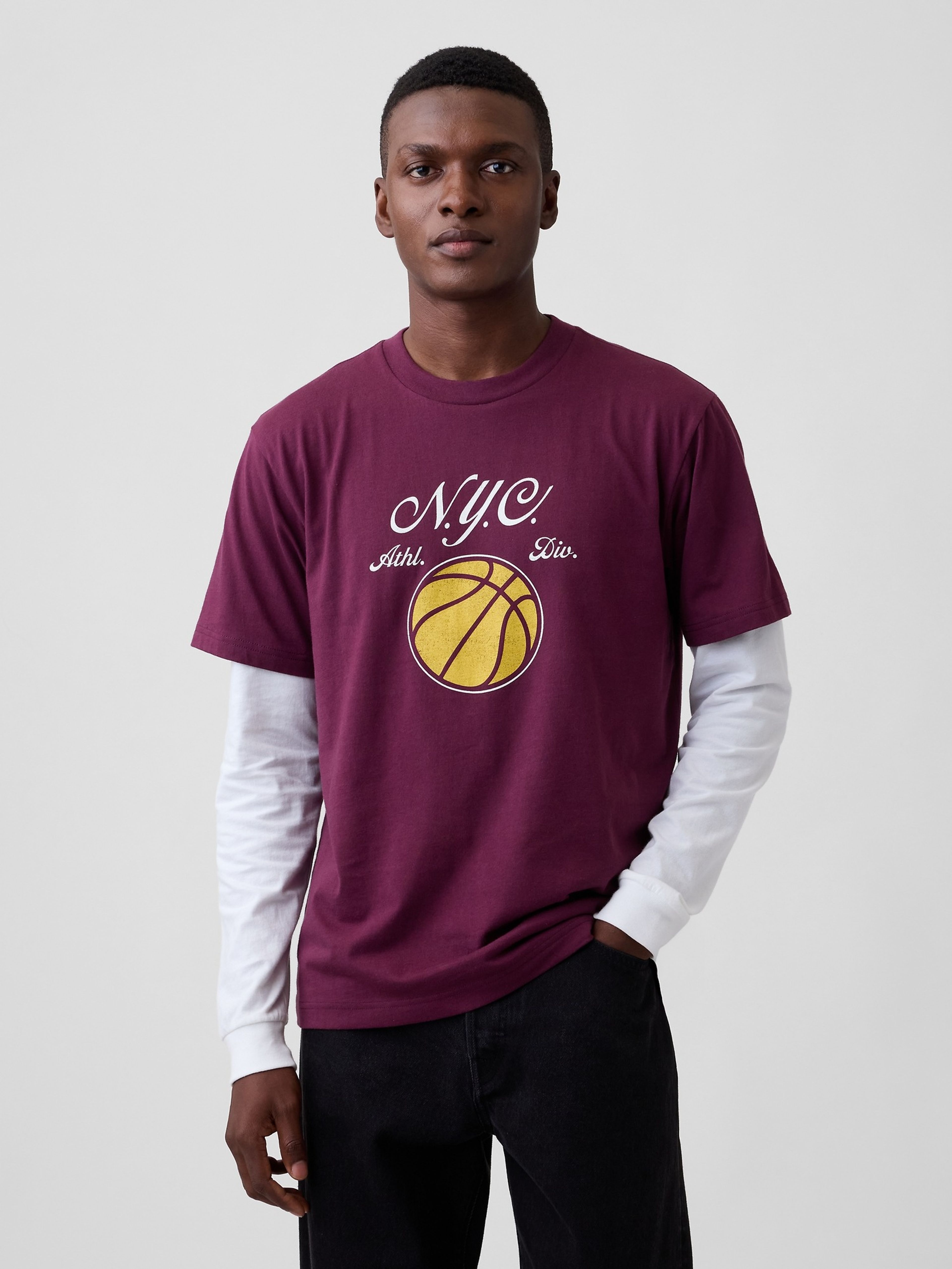T-shirt Gap NYC Everyday Soft - 001