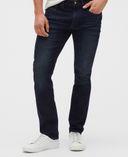 Džínsy Slim Soft Wear GapFlex-Tmavomodrá - 001