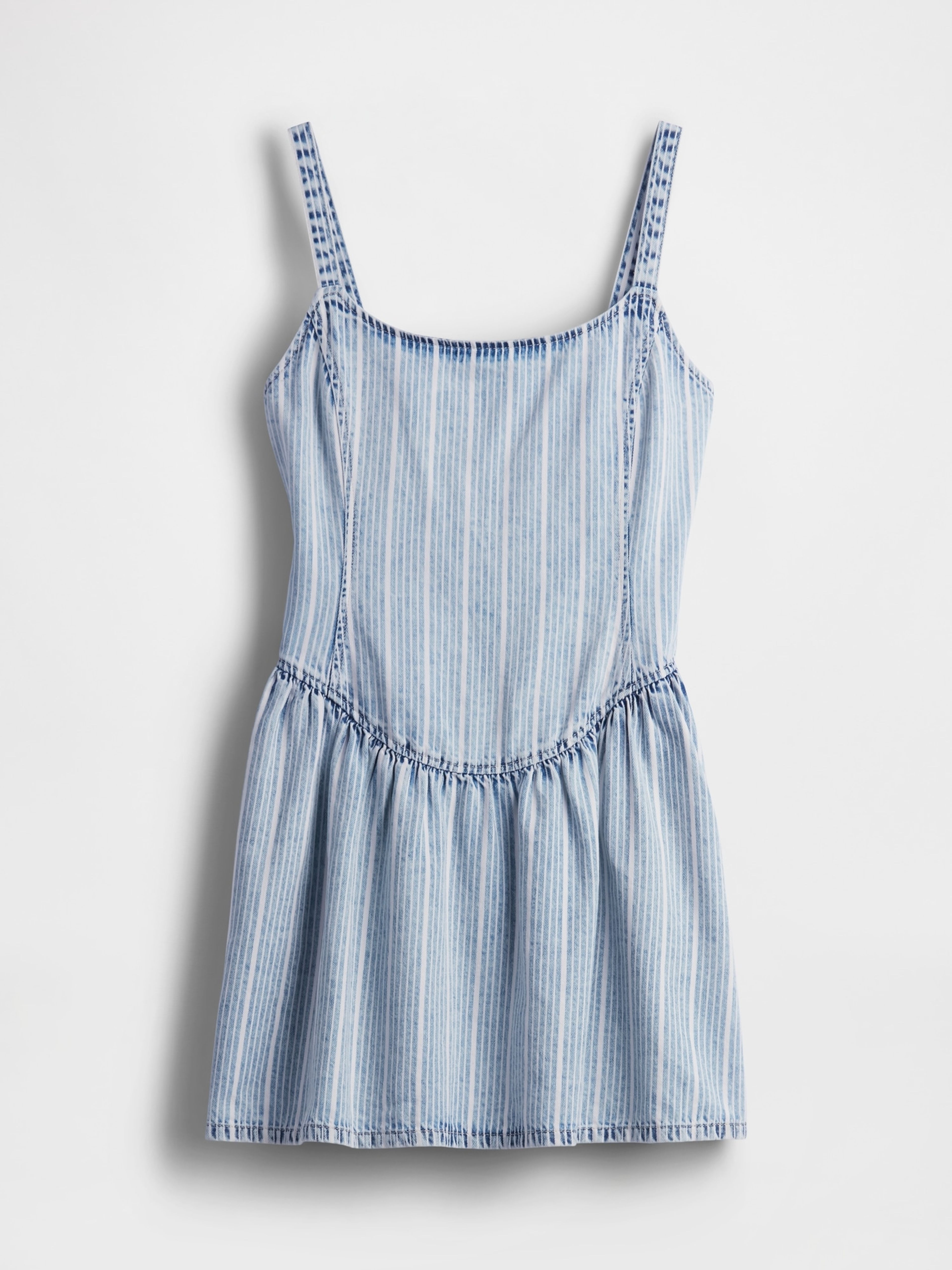 Rochie mini din denim UltraSoft - 005