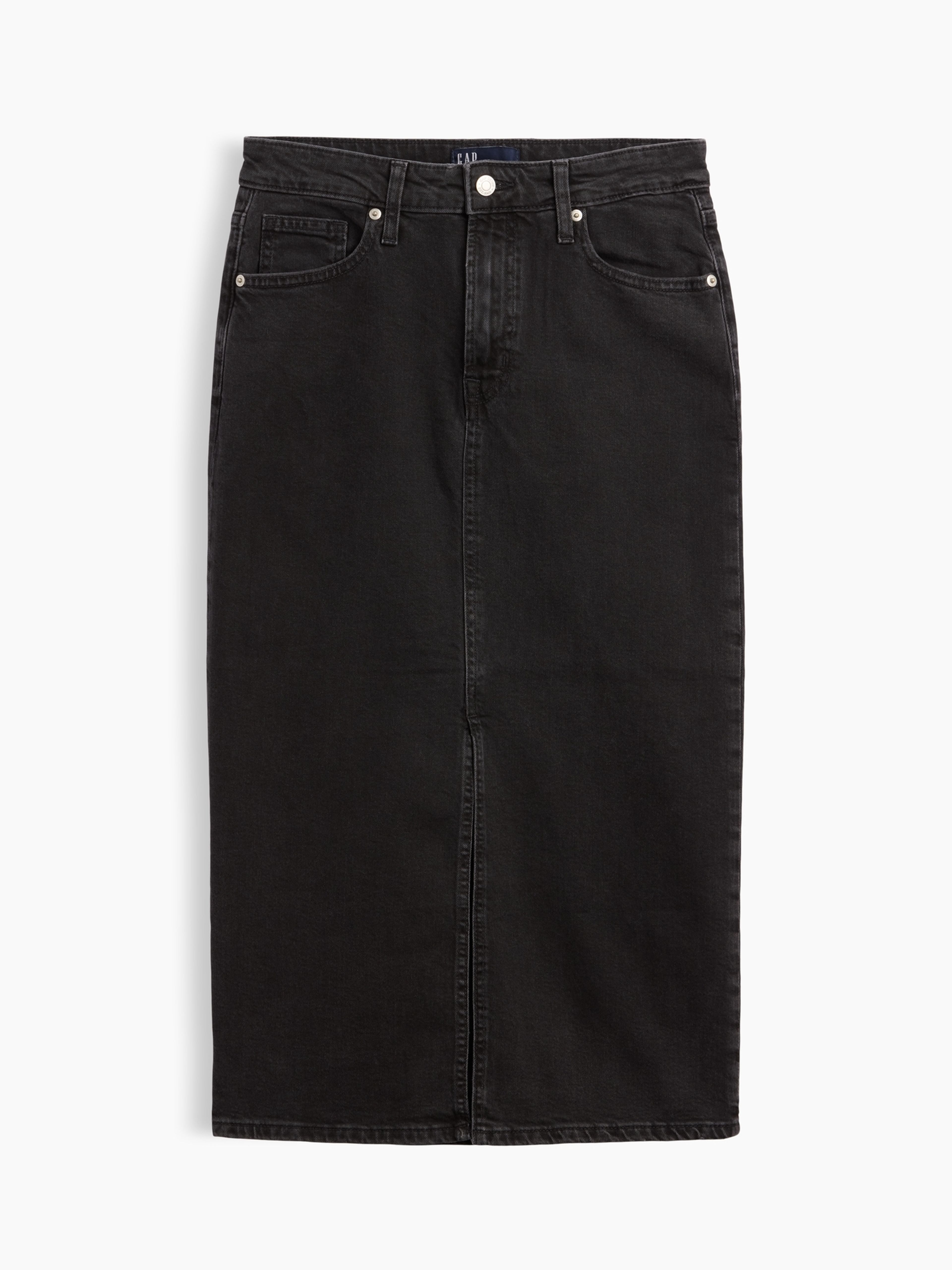 Fustă midi din denim - 005