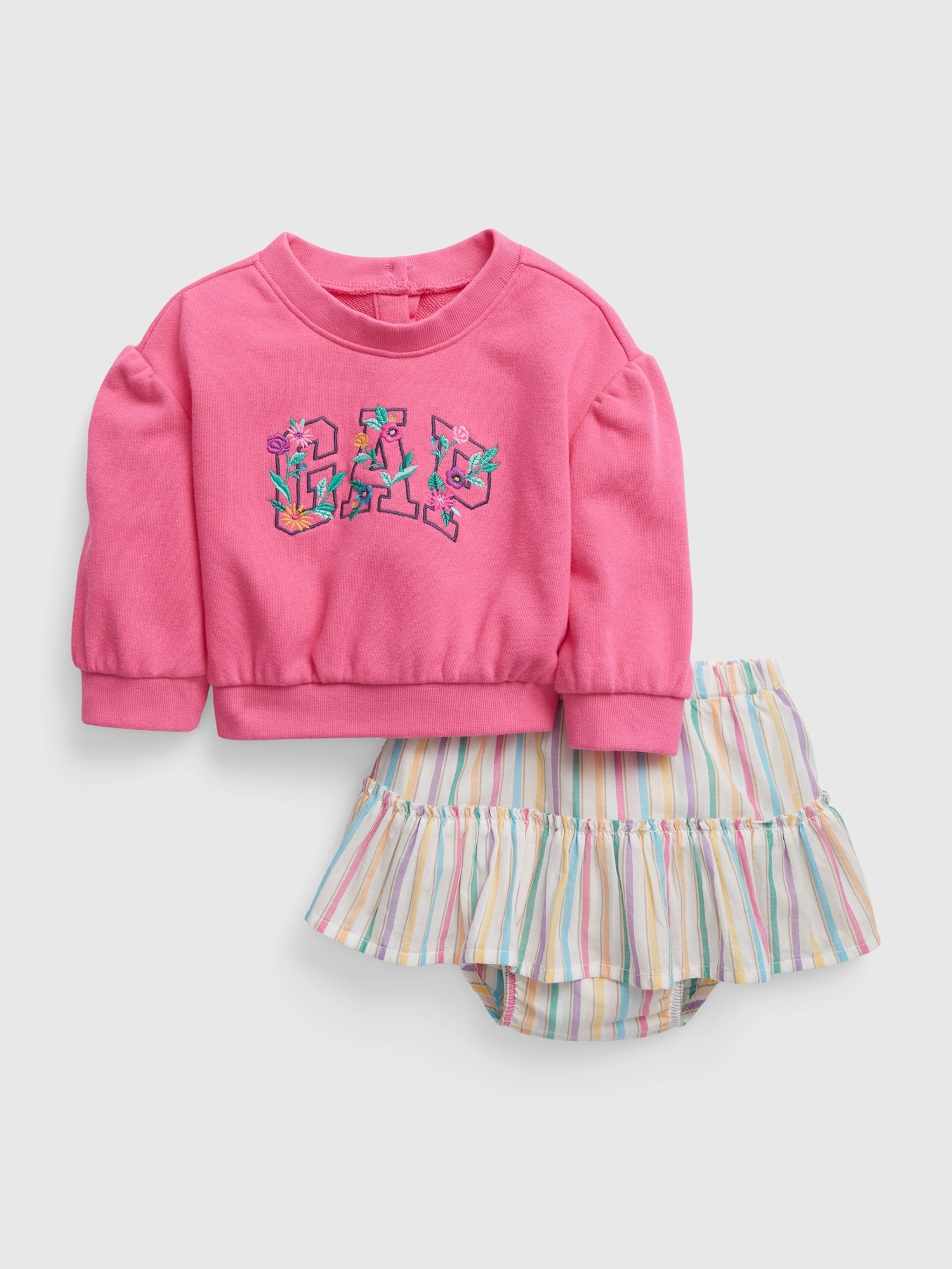 Babyset Sweatshirt und Rock