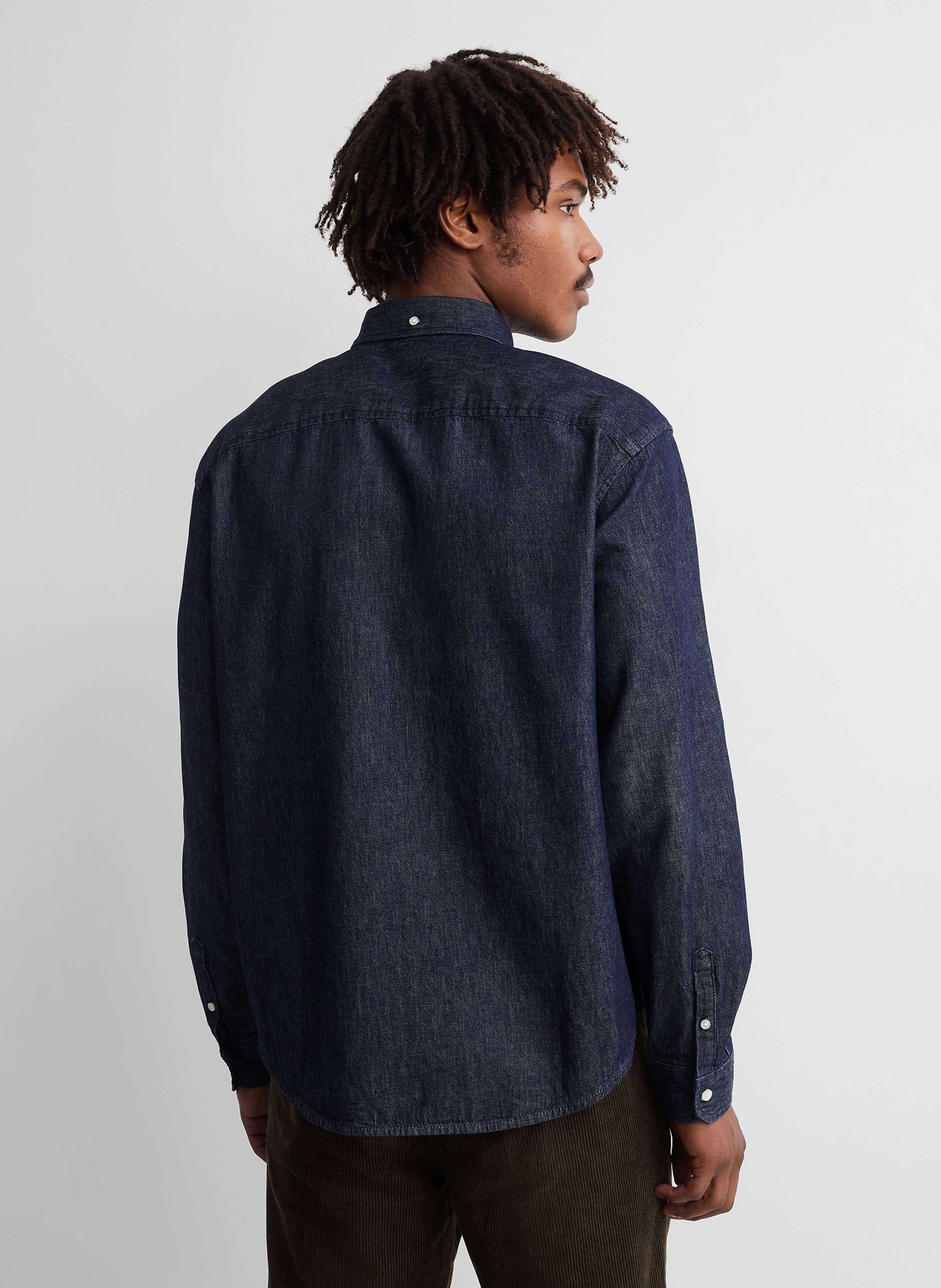 Relaxed denim overhemd Gap × A.P.C. unisex - 003