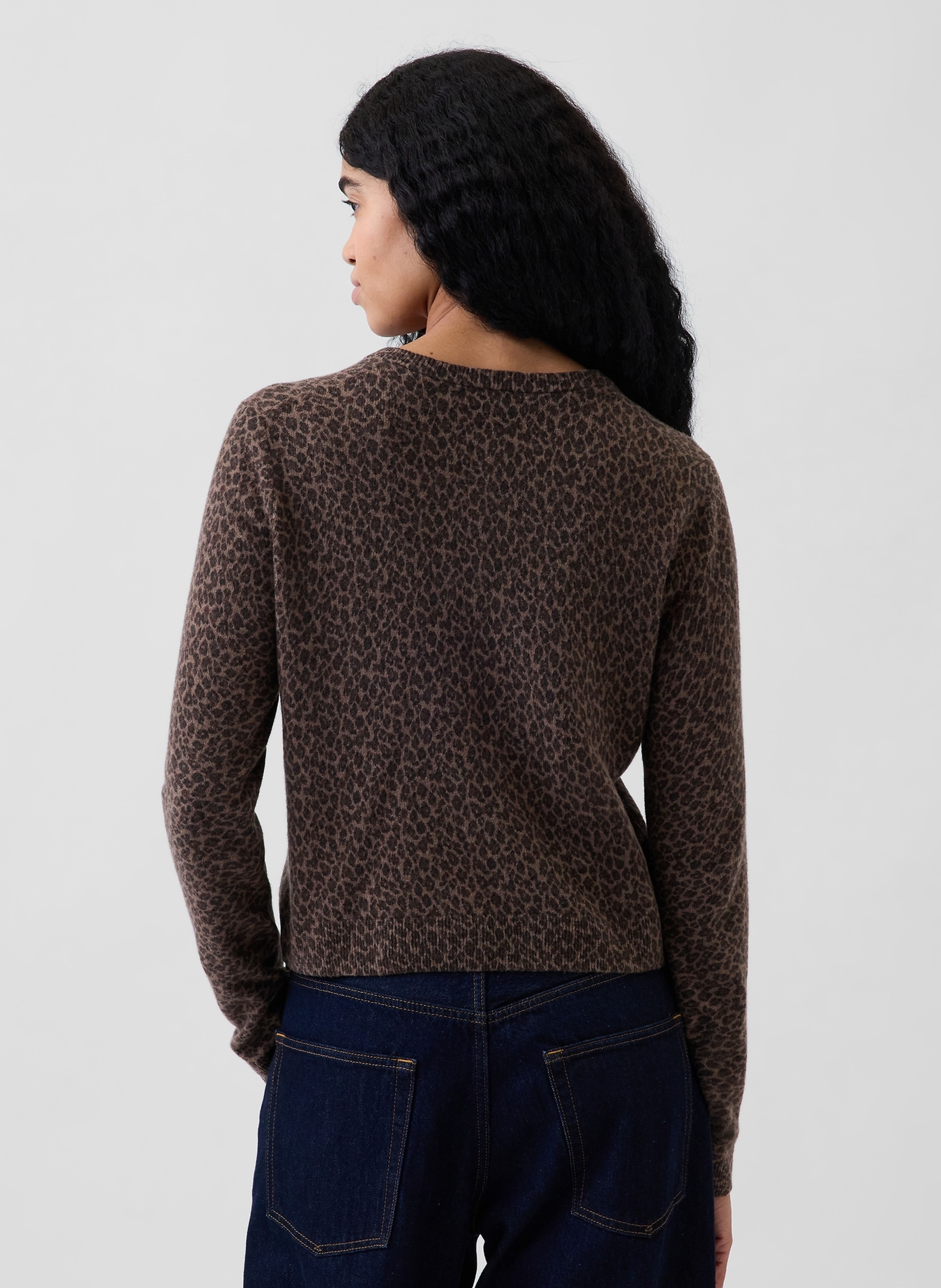 Crop kardigan CashSoft - 003