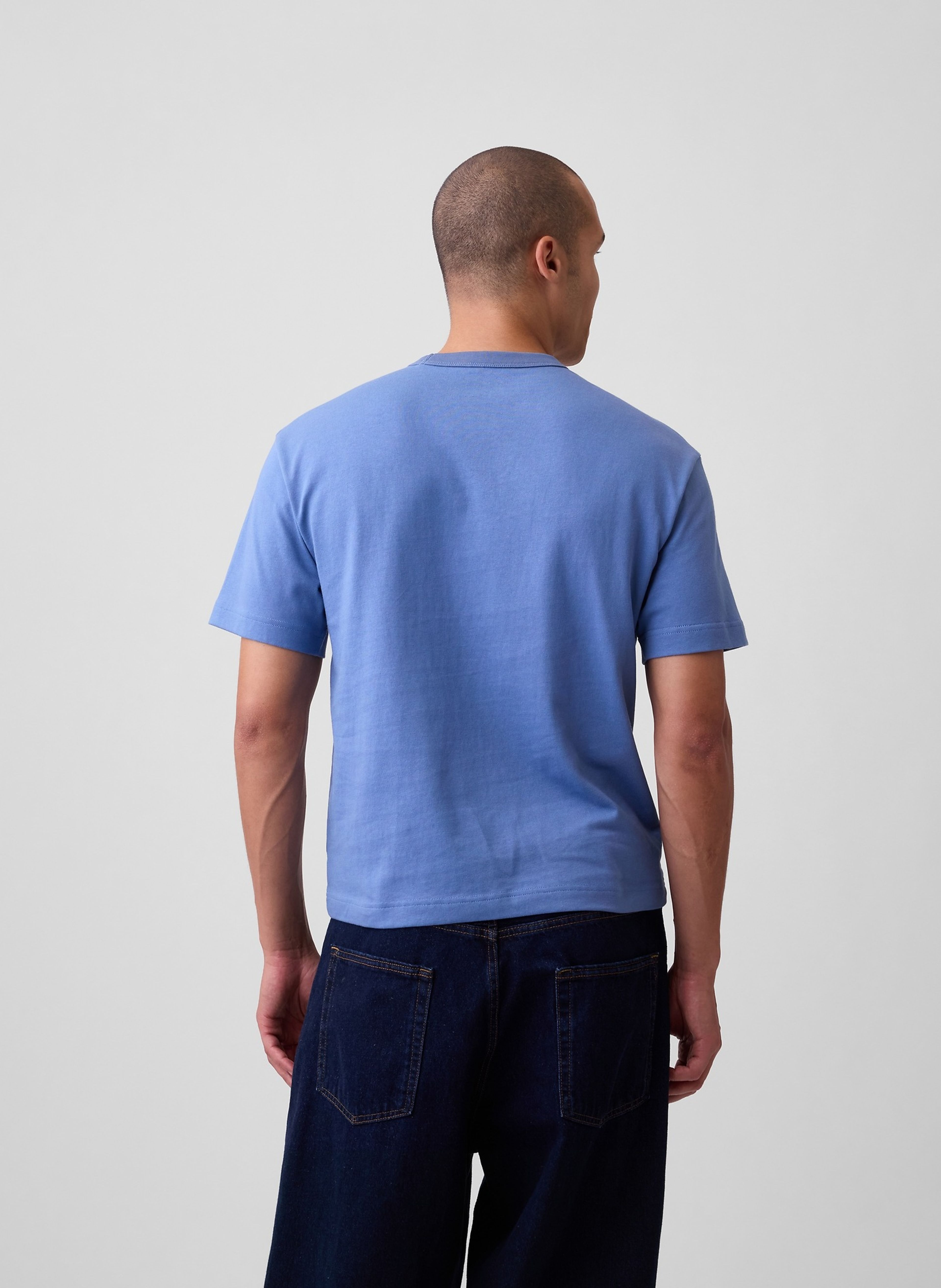 Crop T-shirt Heavyweight z logo - 003